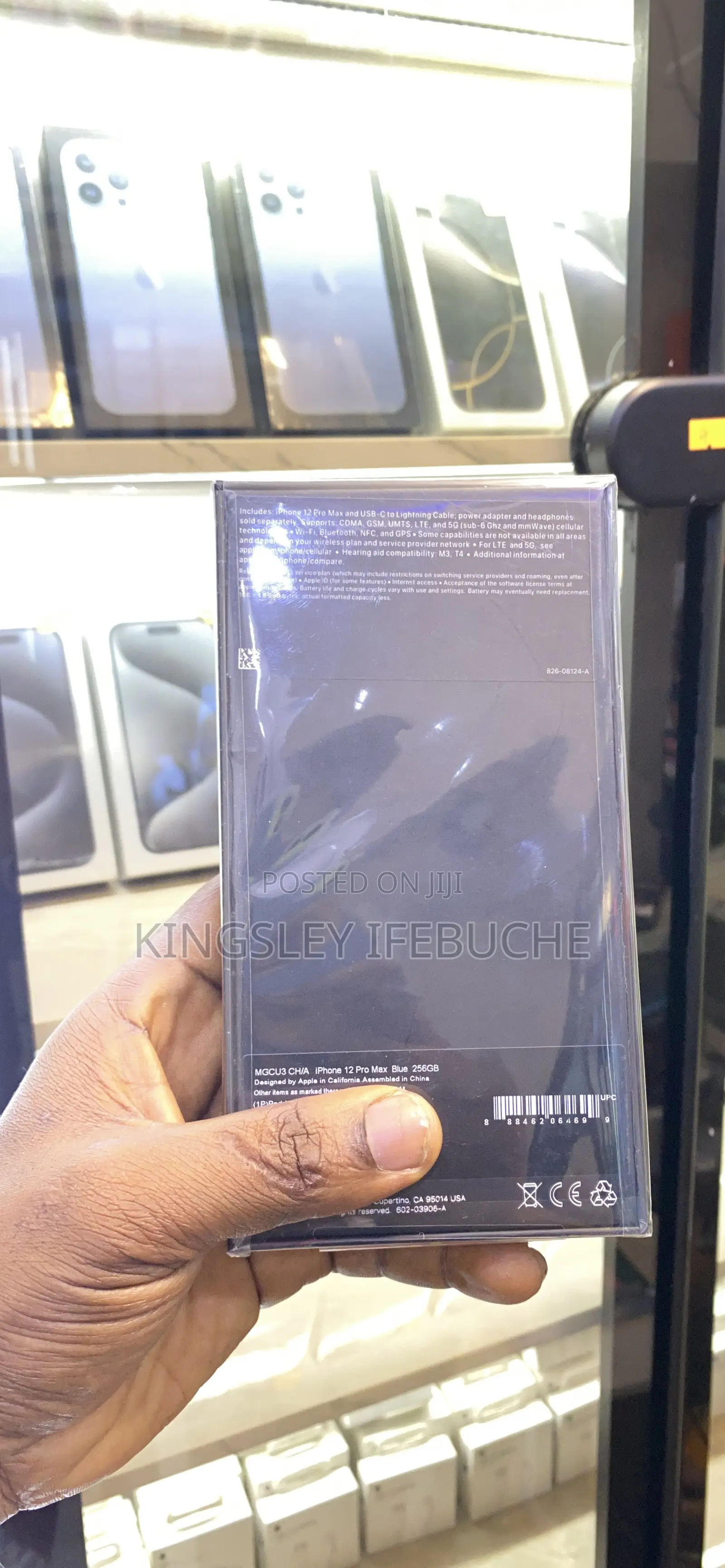 New Apple iPhone 12 Pro Max 256 GB Blue