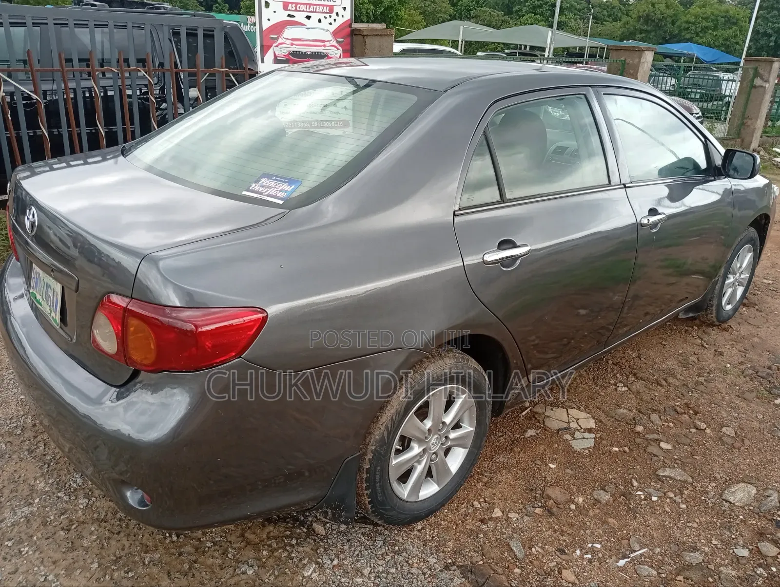 Toyota Corolla 2008 Gray