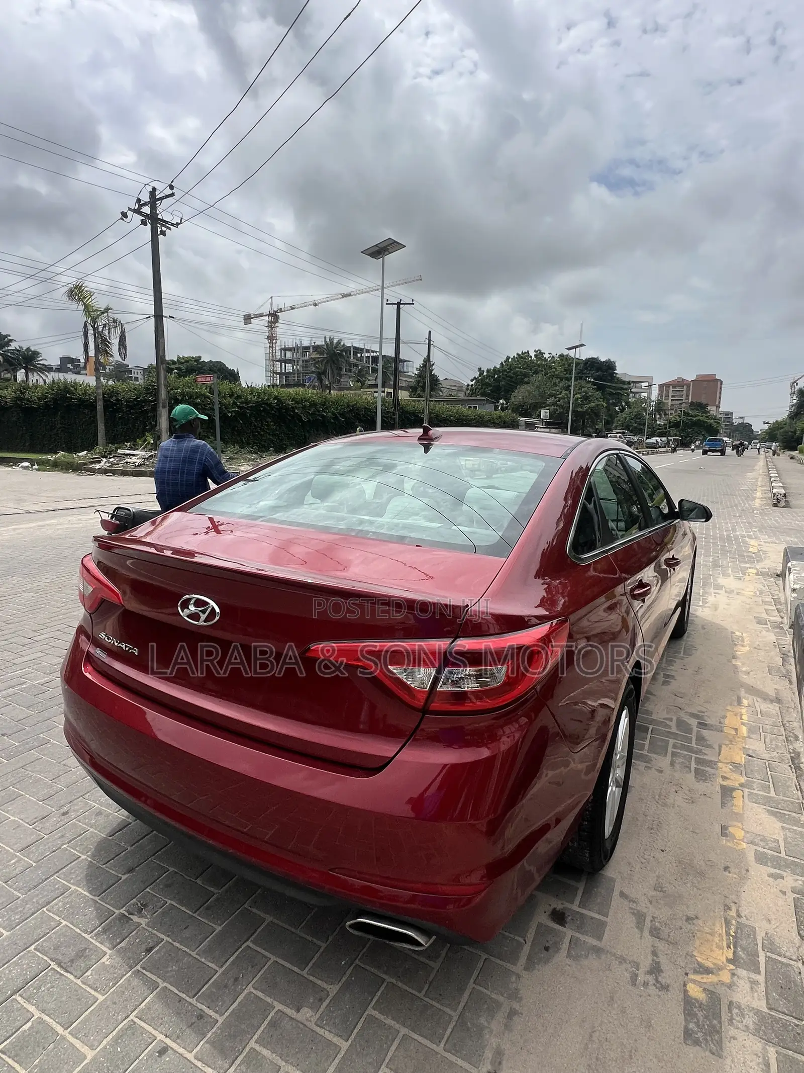 Hyundai Sonata SE 4dr Sedan (2.4L 4cyl 6A) 2015 Red