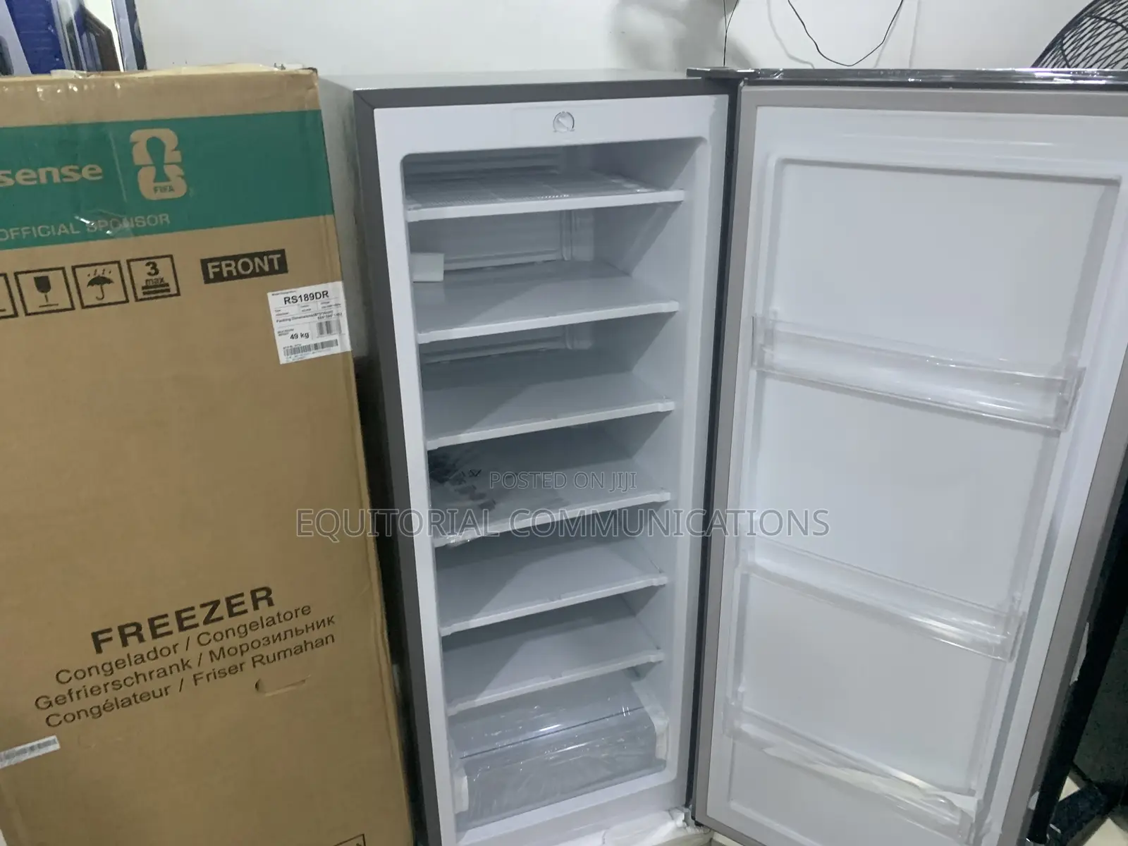 Hisense Rs189dr 190l Space Saving Upright Freezer
