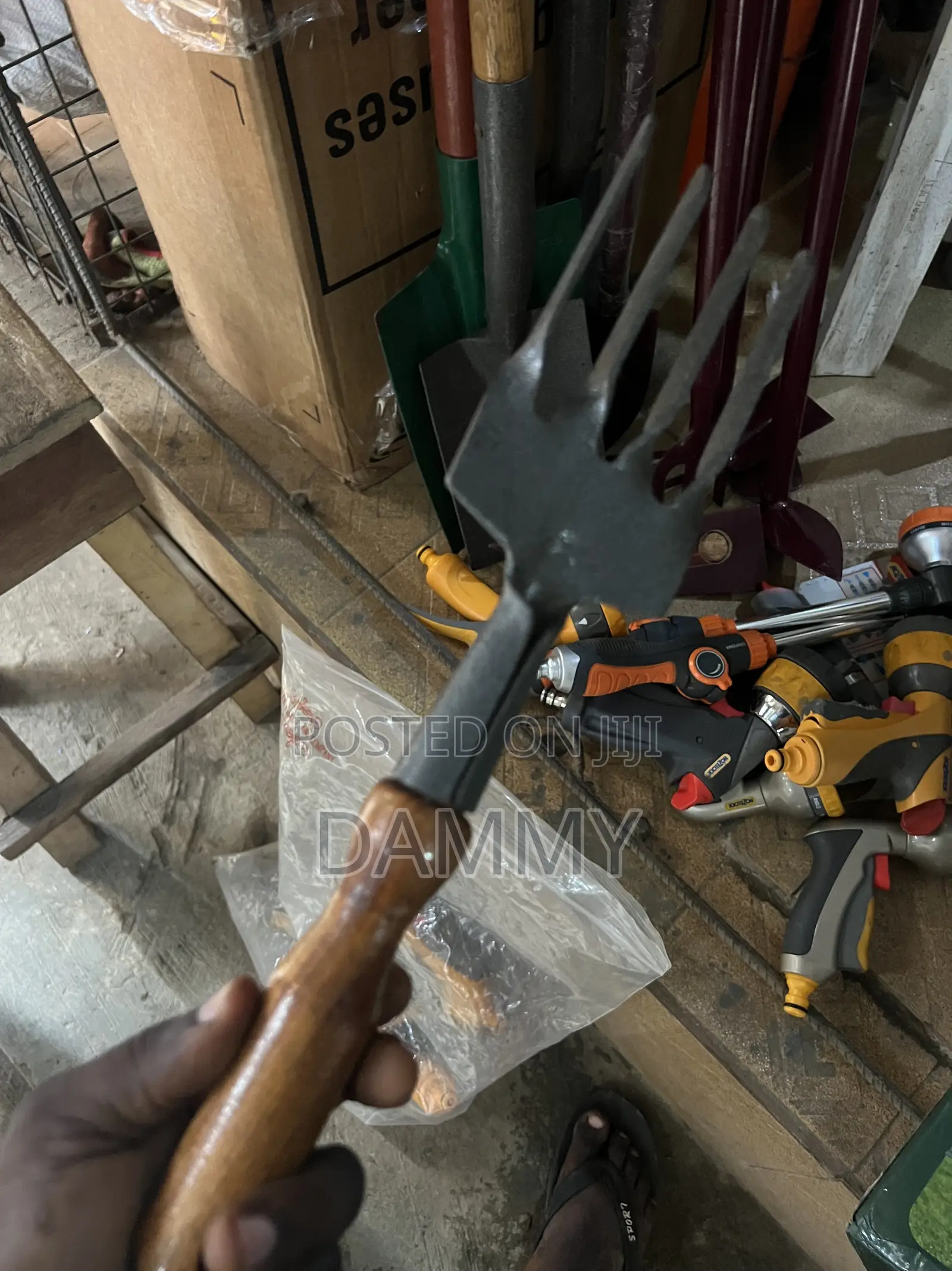 Garden Fork Features Sturdy Iron