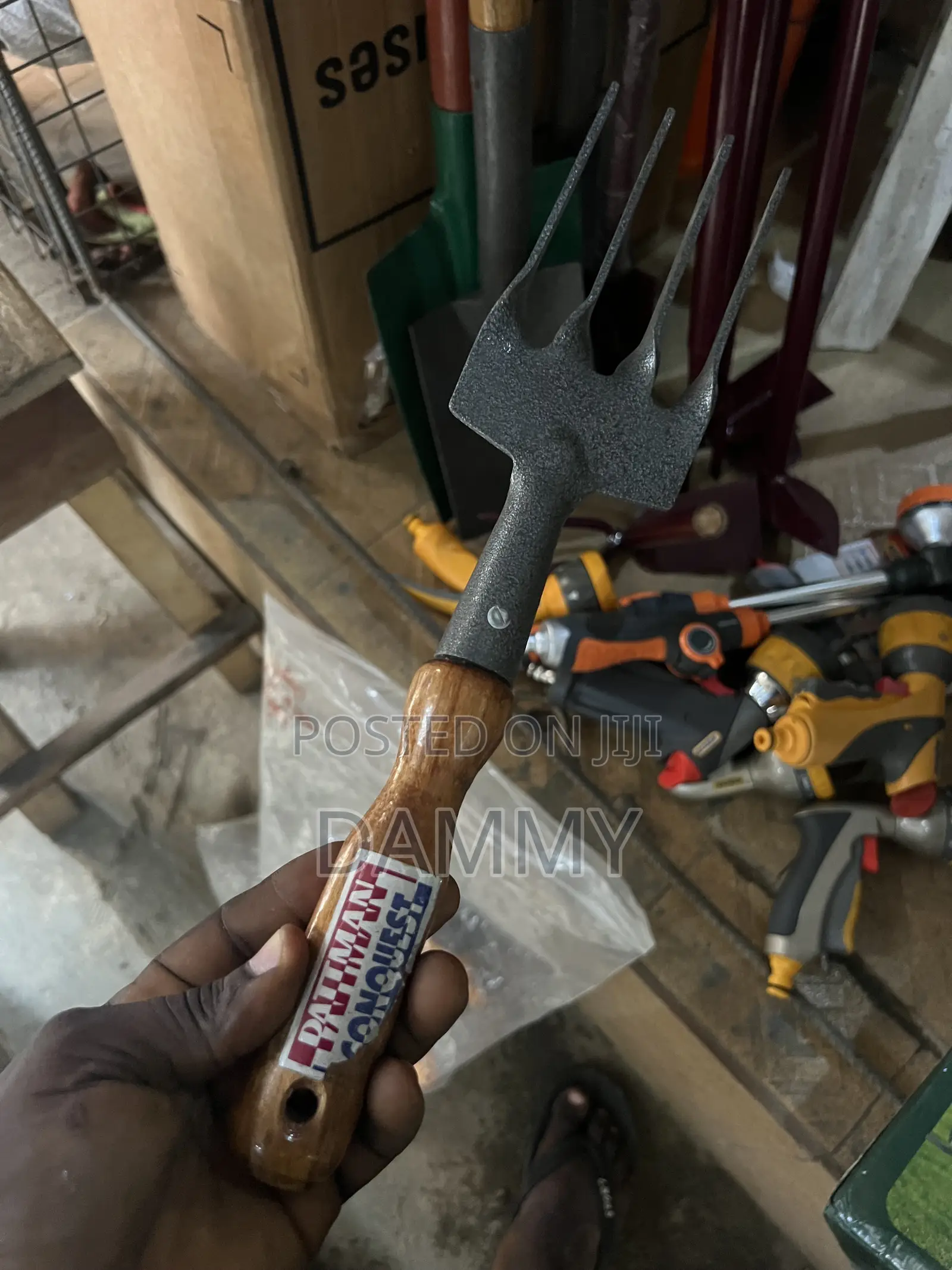 Garden Fork Features Sturdy Iron