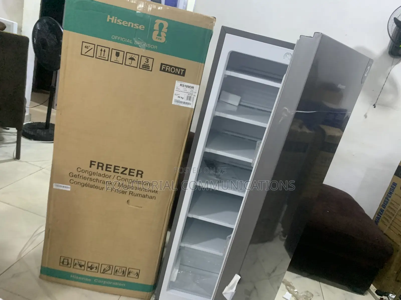 Hisense Rs189dr 190l Smart Storage Upright Freezer