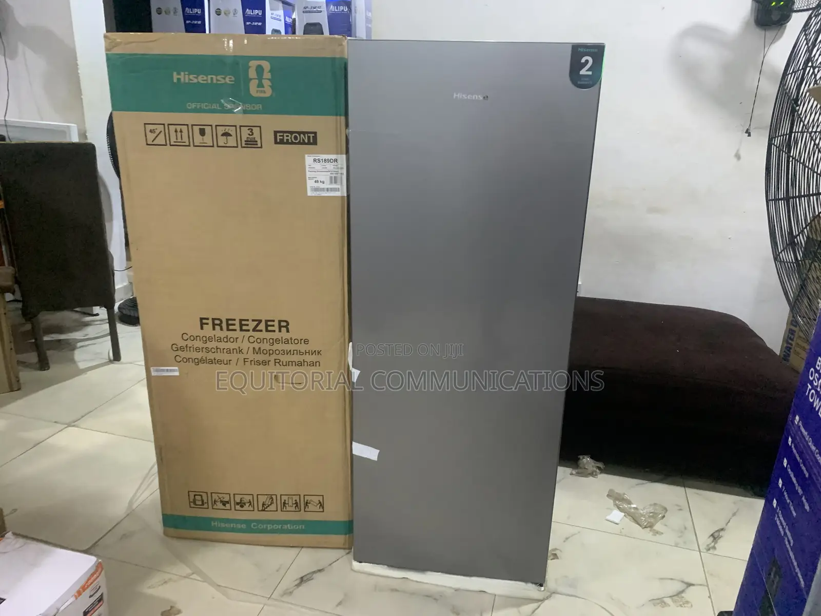 Hisense Rs189dr 190l Smart Storage Upright Freezer