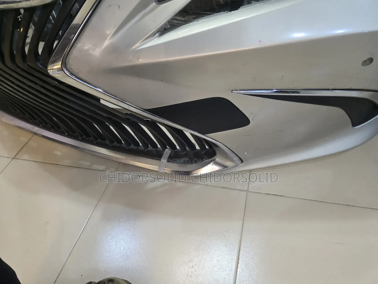 Front Bumper Lexus Es350 2020