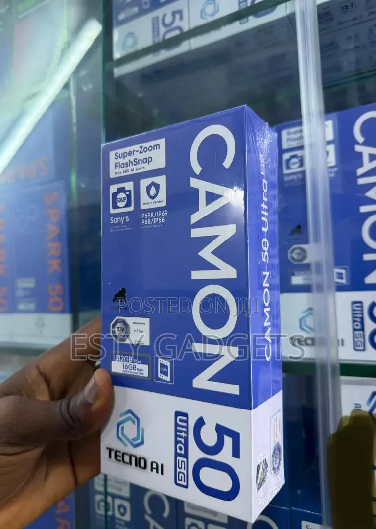 New Tecno Camon 50 Ultra 512 GB