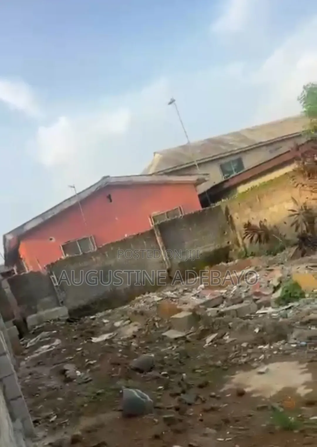 270sqmtr Land Space In A Terrain And Secured Environment.