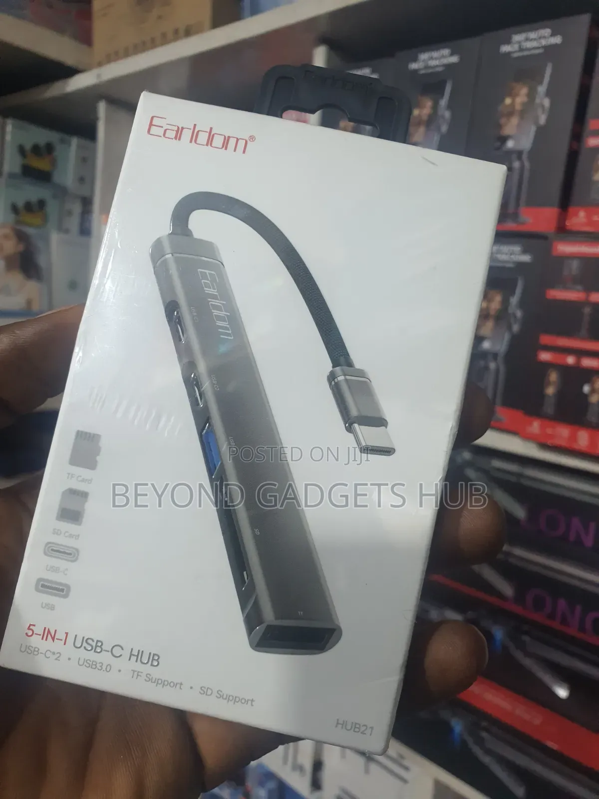 Earldom 5-in-1 USB-C Hub (Hub21)