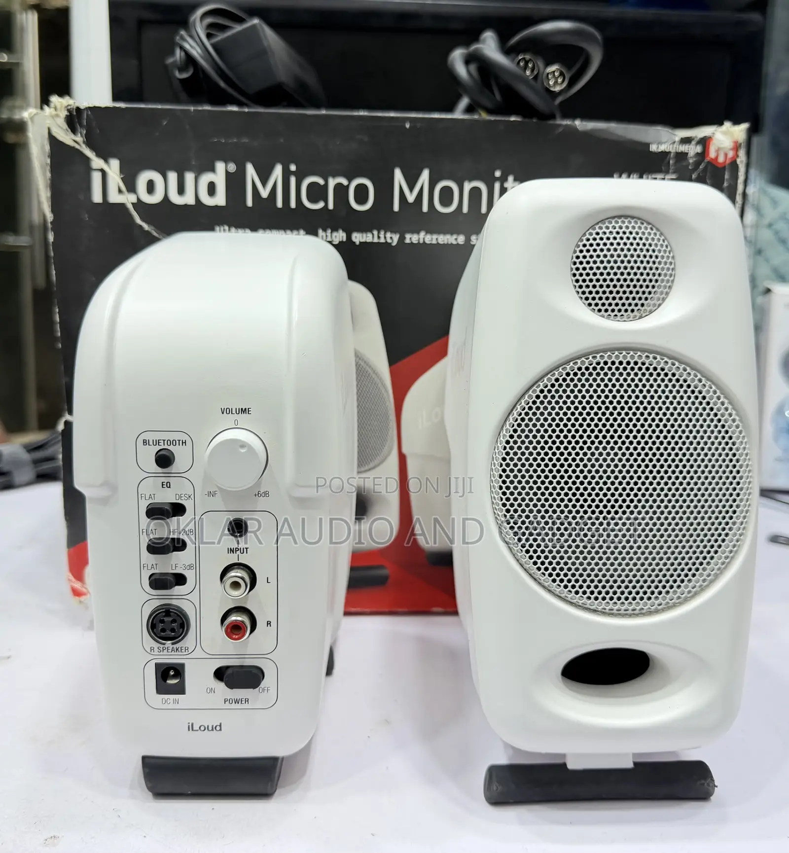 Iloud Micro Studio Monitor White Colour (Uk Used)
