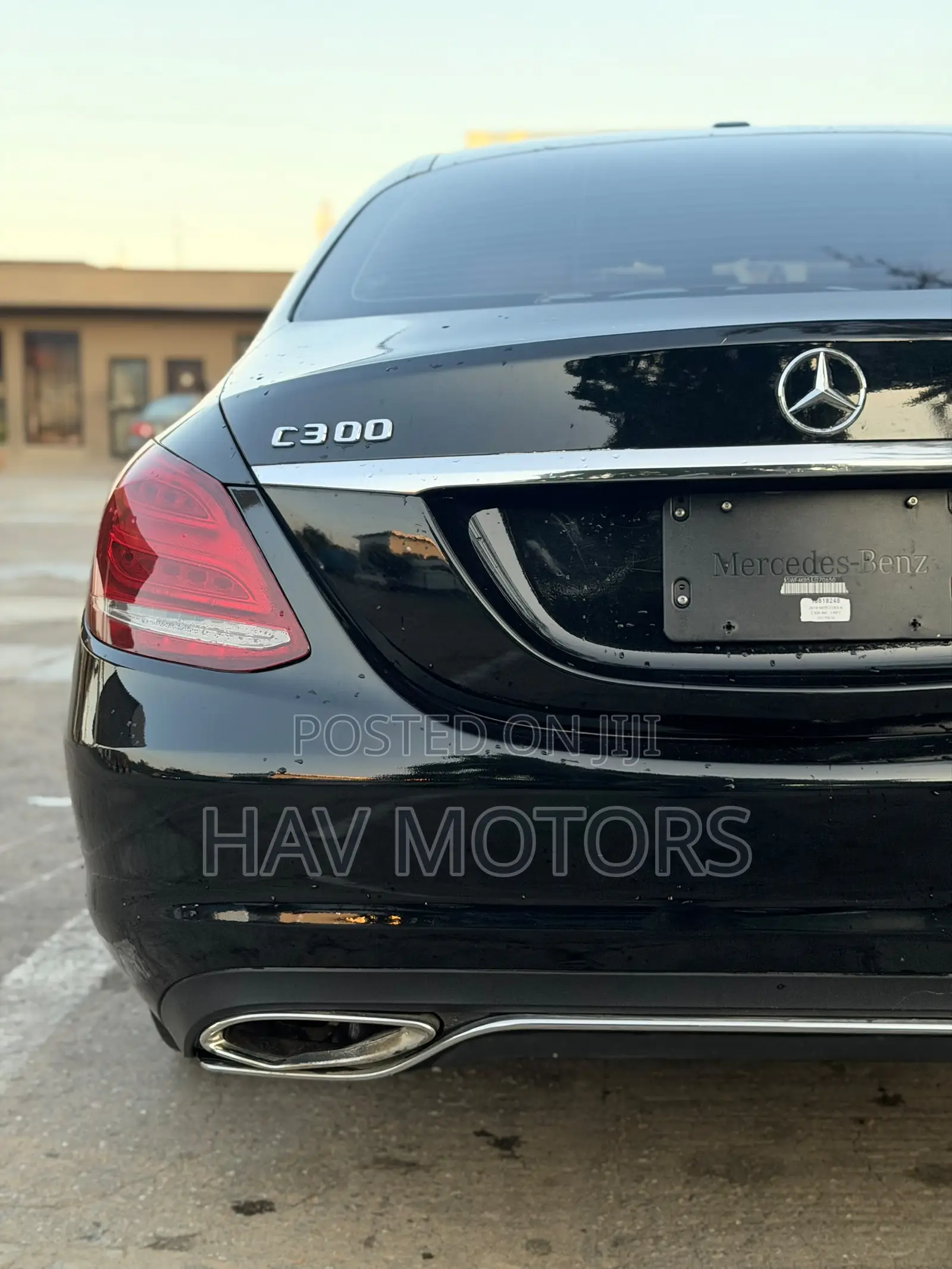 Mercedes-Benz C300 Base C300 AWD 4MATIC Sedan 2018 Black