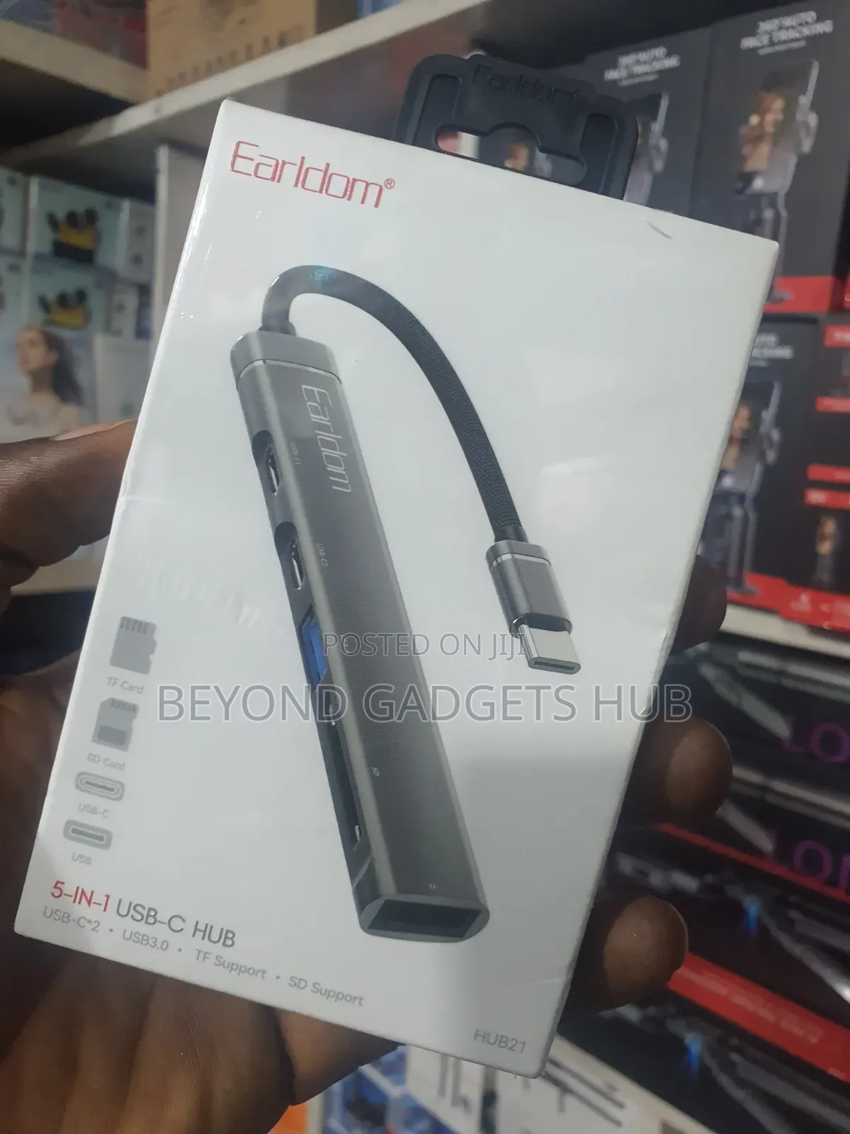 Earldom 5-in-1 USB-C Hub (Hub21)
