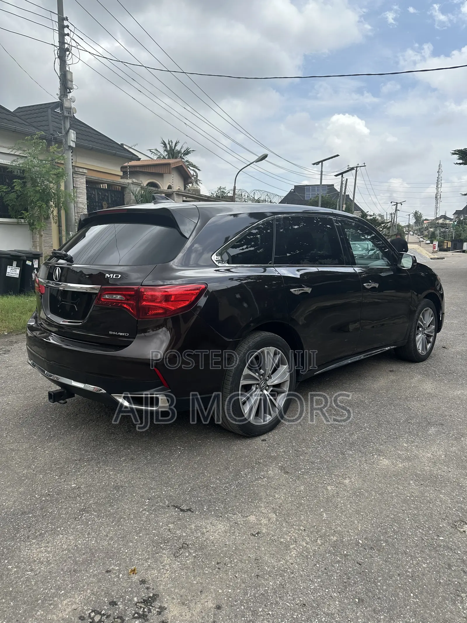 Acura MDX w/Advance Pkg SH-AWD 2017 Black