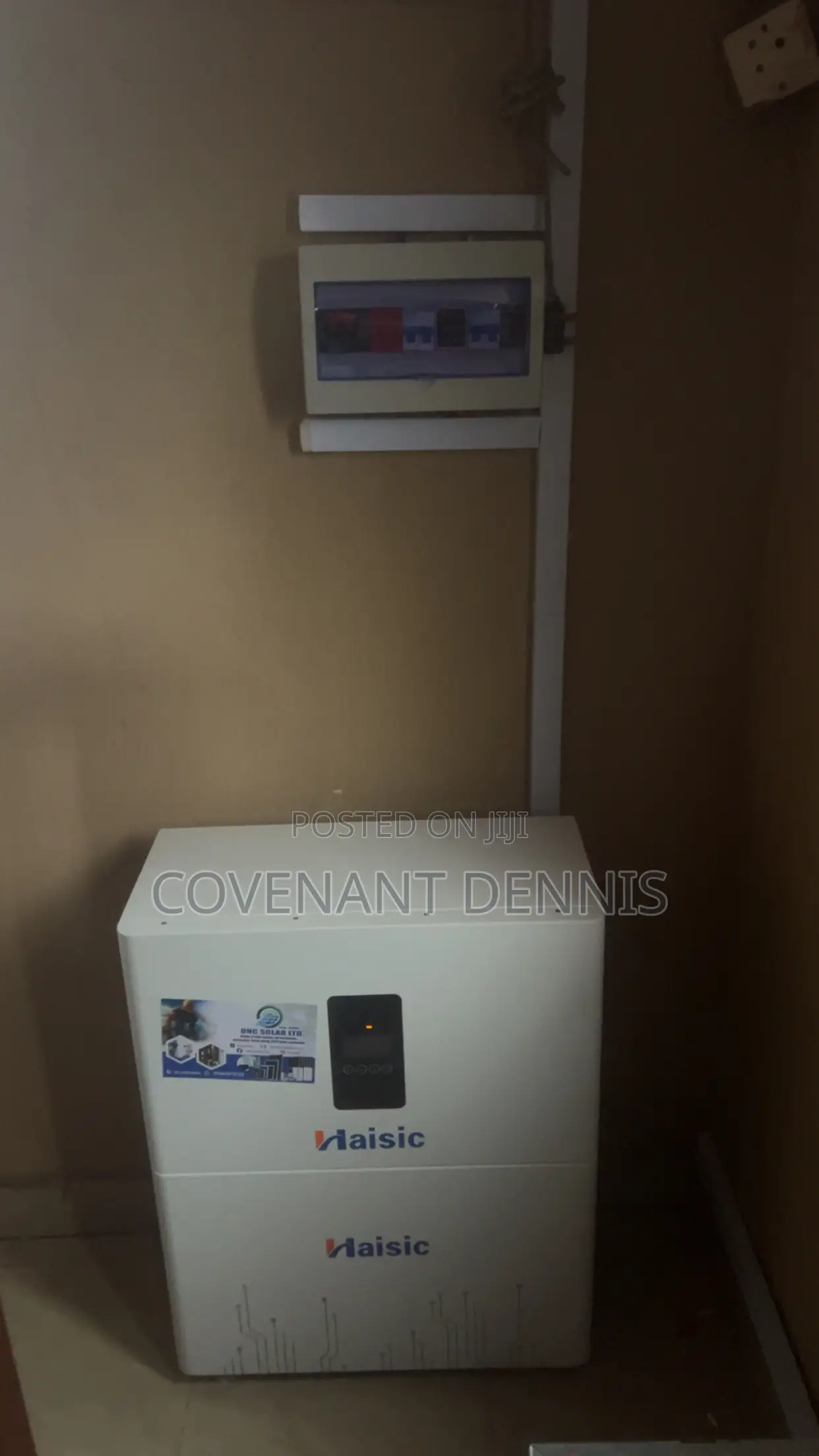 Haisic 8kwh All in One Set Up