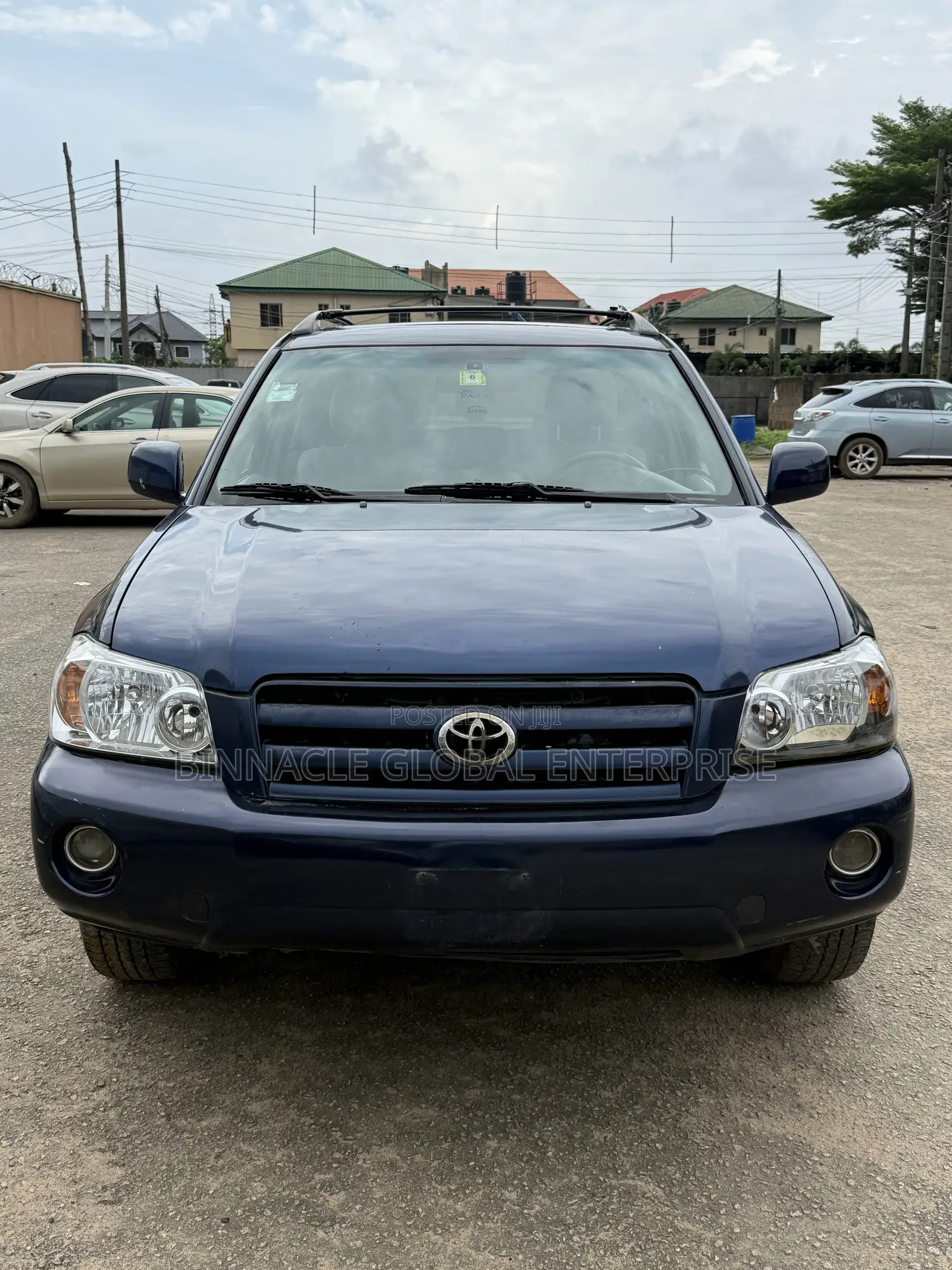 Toyota Highlander V6 2007 Blue