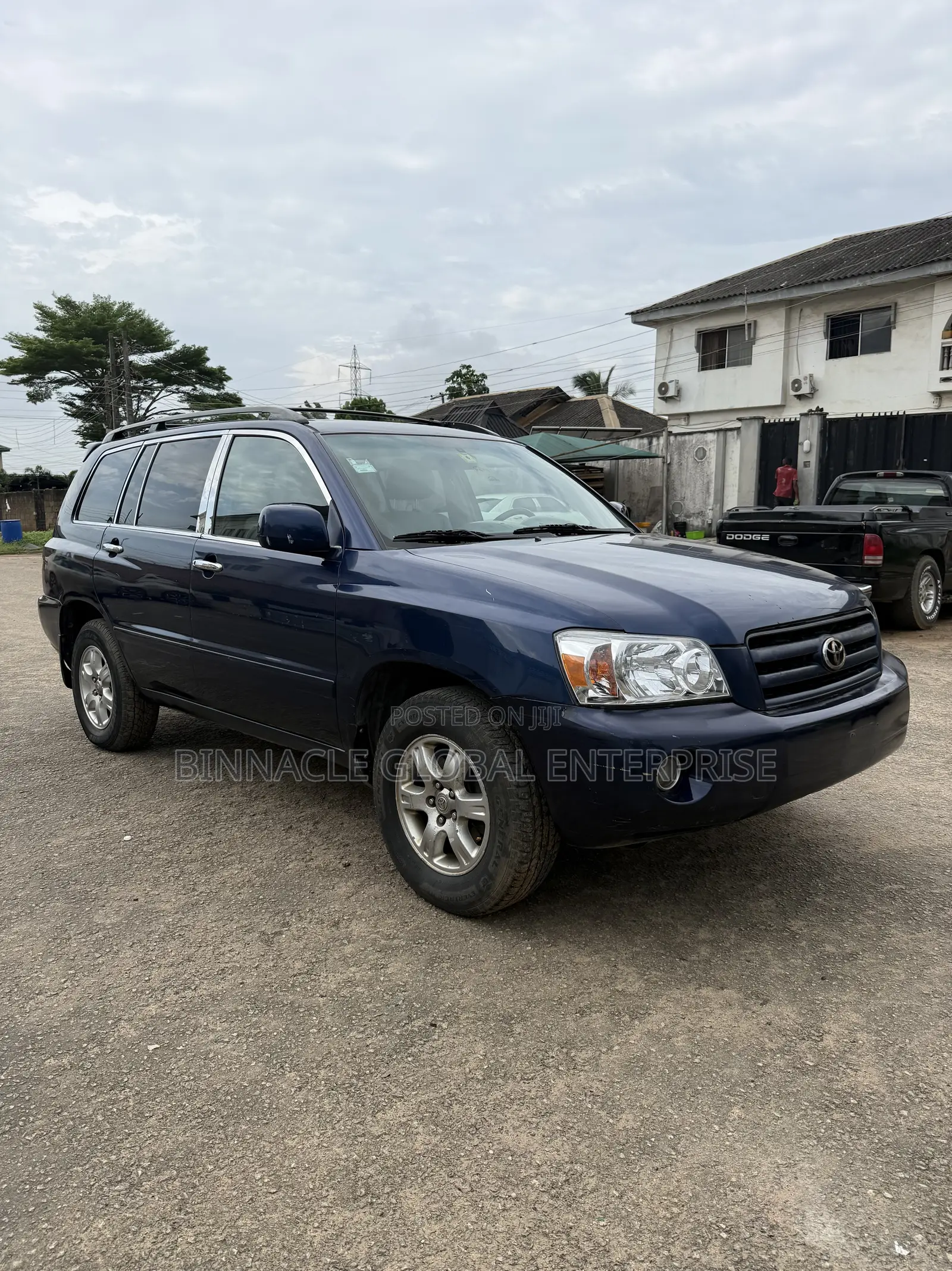 Toyota Highlander V6 2007 Blue