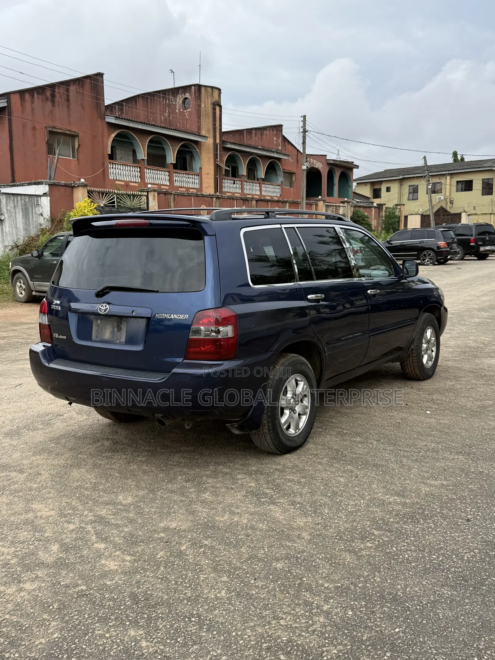 Toyota Highlander V6 2007 Blue