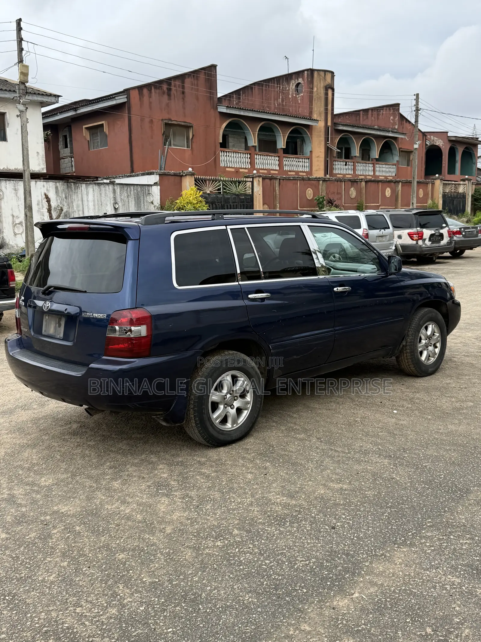 Toyota Highlander V6 2007 Blue