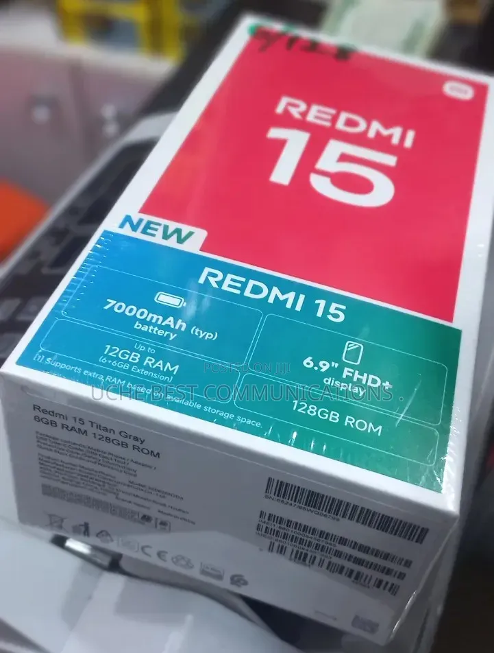 New Xiaomi Redmi 15C 4G 256 GB
