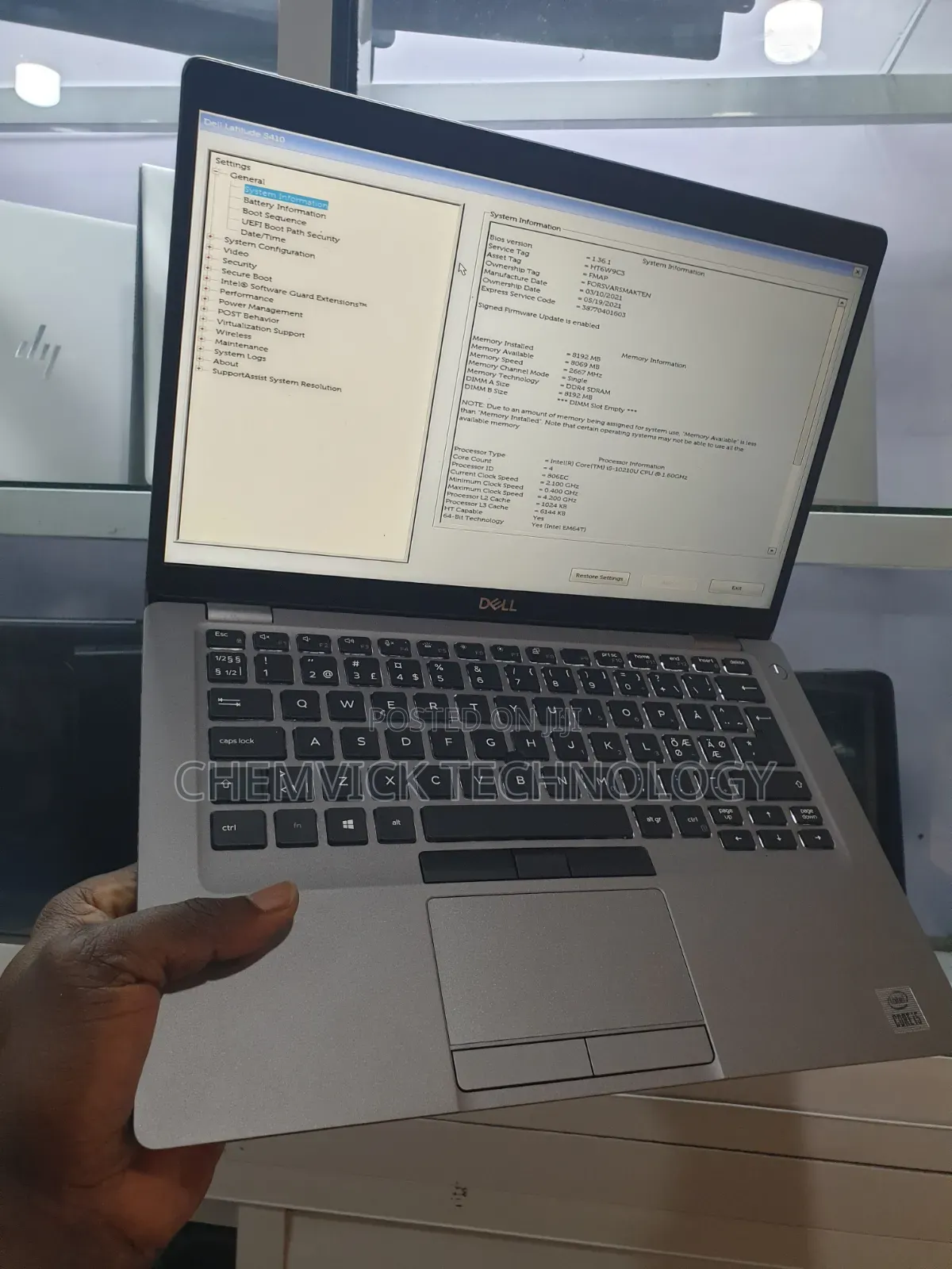 Laptop Dell Latitude 5410 8GB Intel Core i5 SSD 256GB