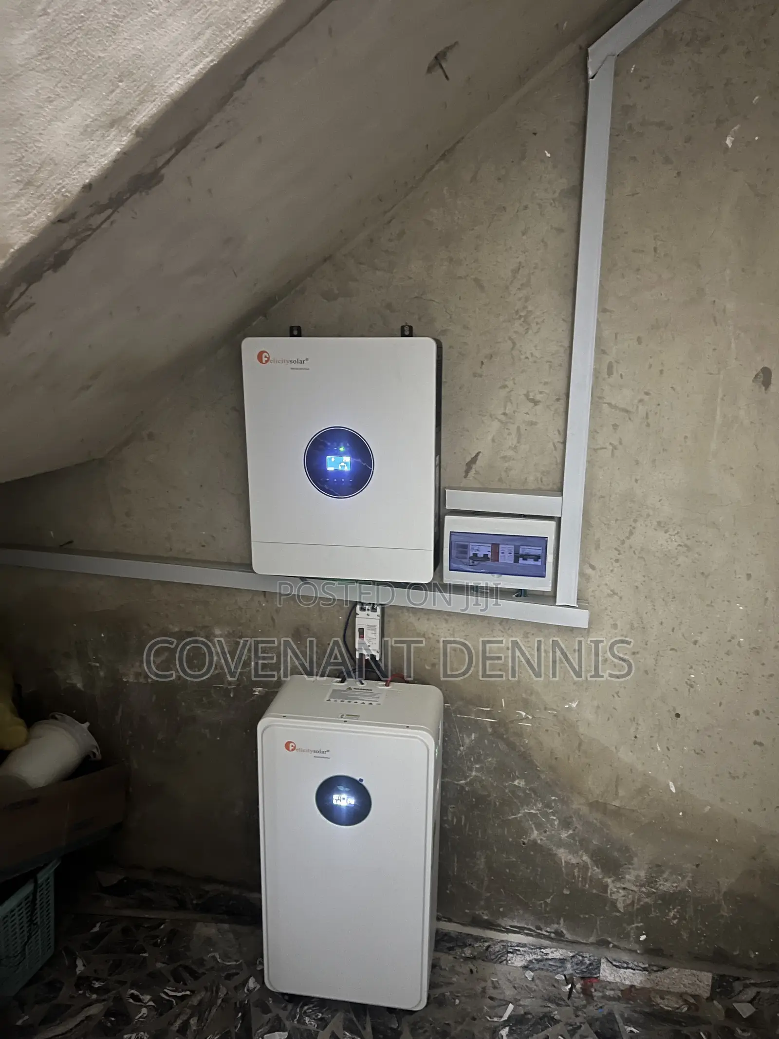 Felicity 12kva Ivem Inverter With 15kwh Lithium Battery Full Set Up