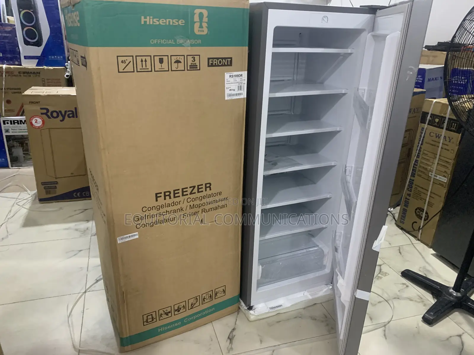 Hisense Rs189dr 190l Upright Freezer – Maximum Storage