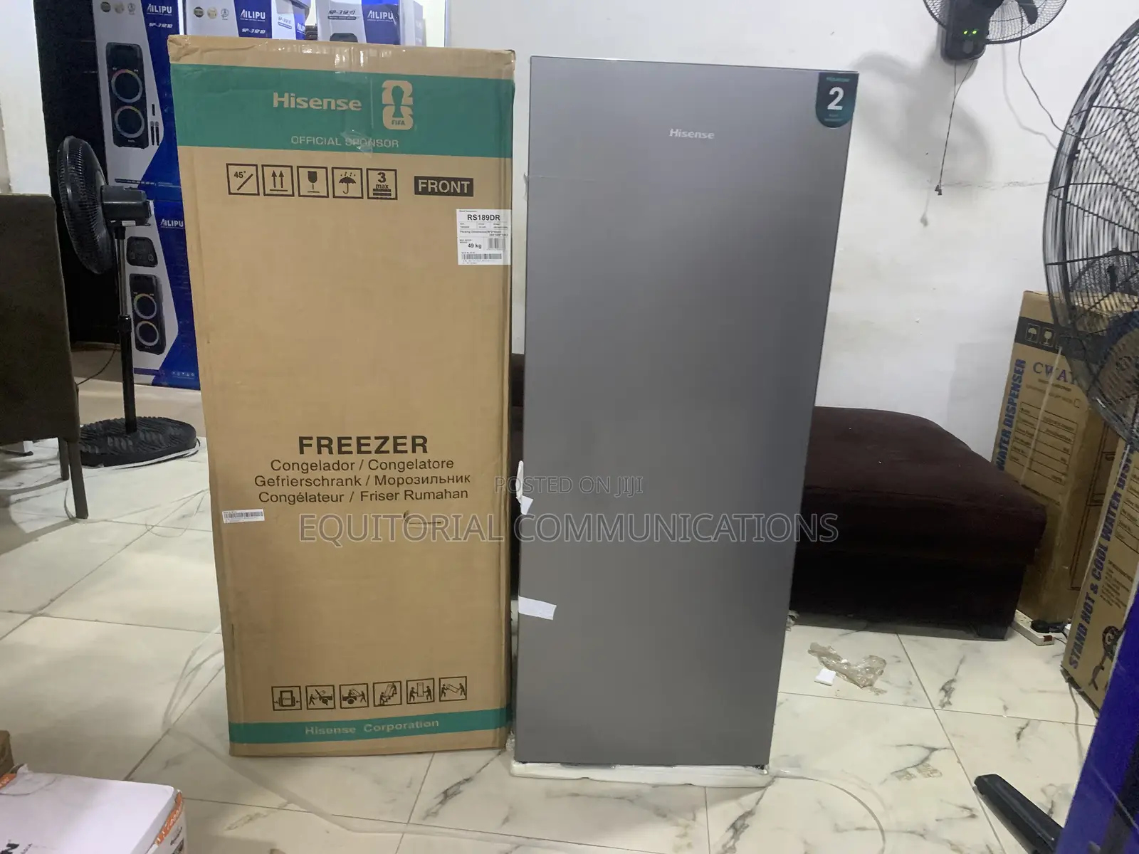 Hisense Rs189dr 190l Upright Freezer – Maximum Storage
