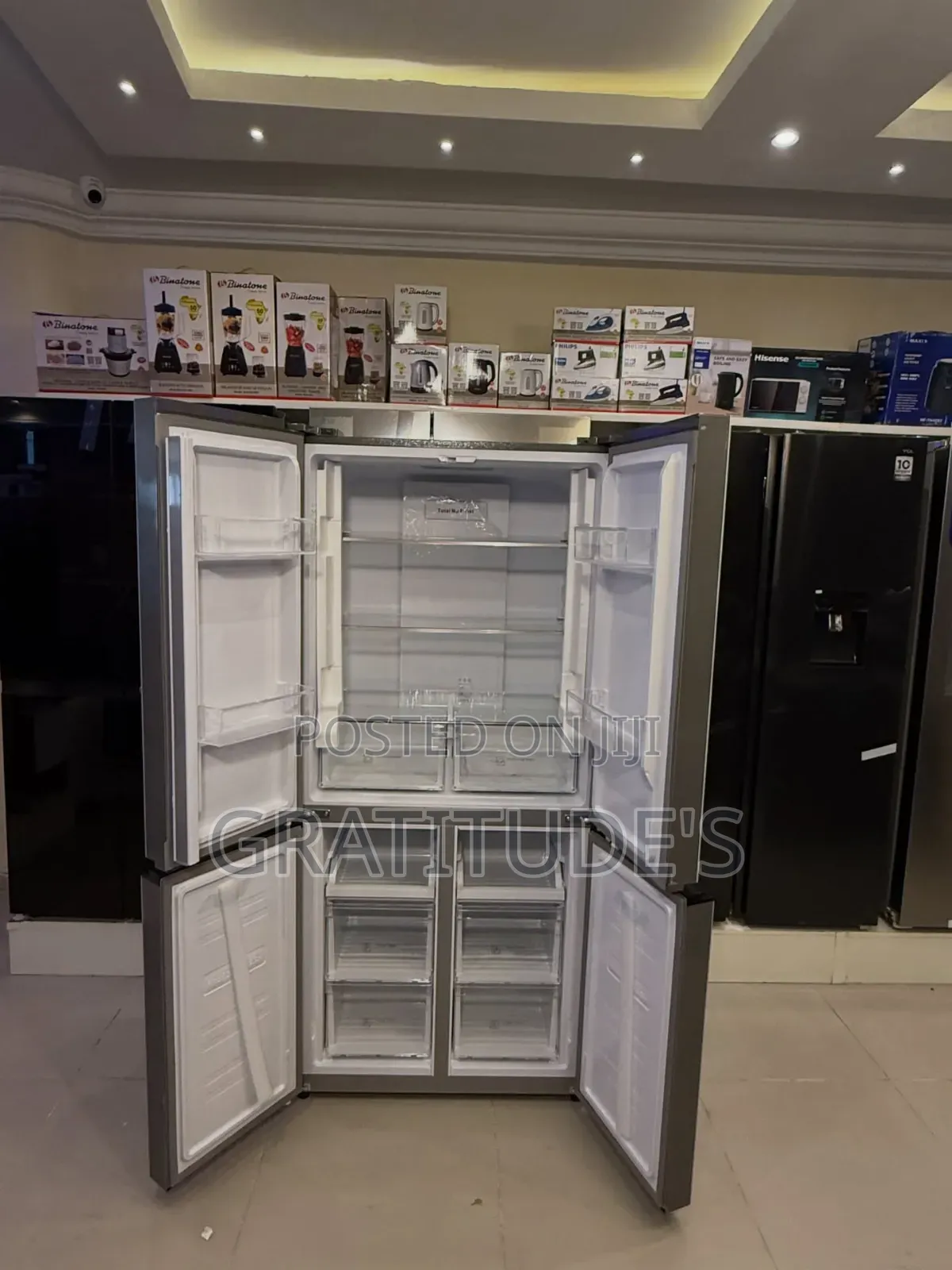Royal Inverter 550l 4 Doors Mirror Refrigerator