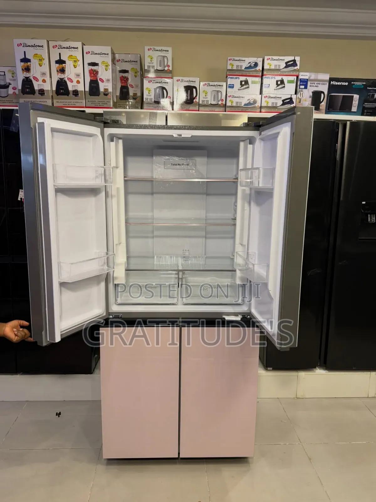 Royal Inverter 550l 4 Doors Mirror Refrigerator