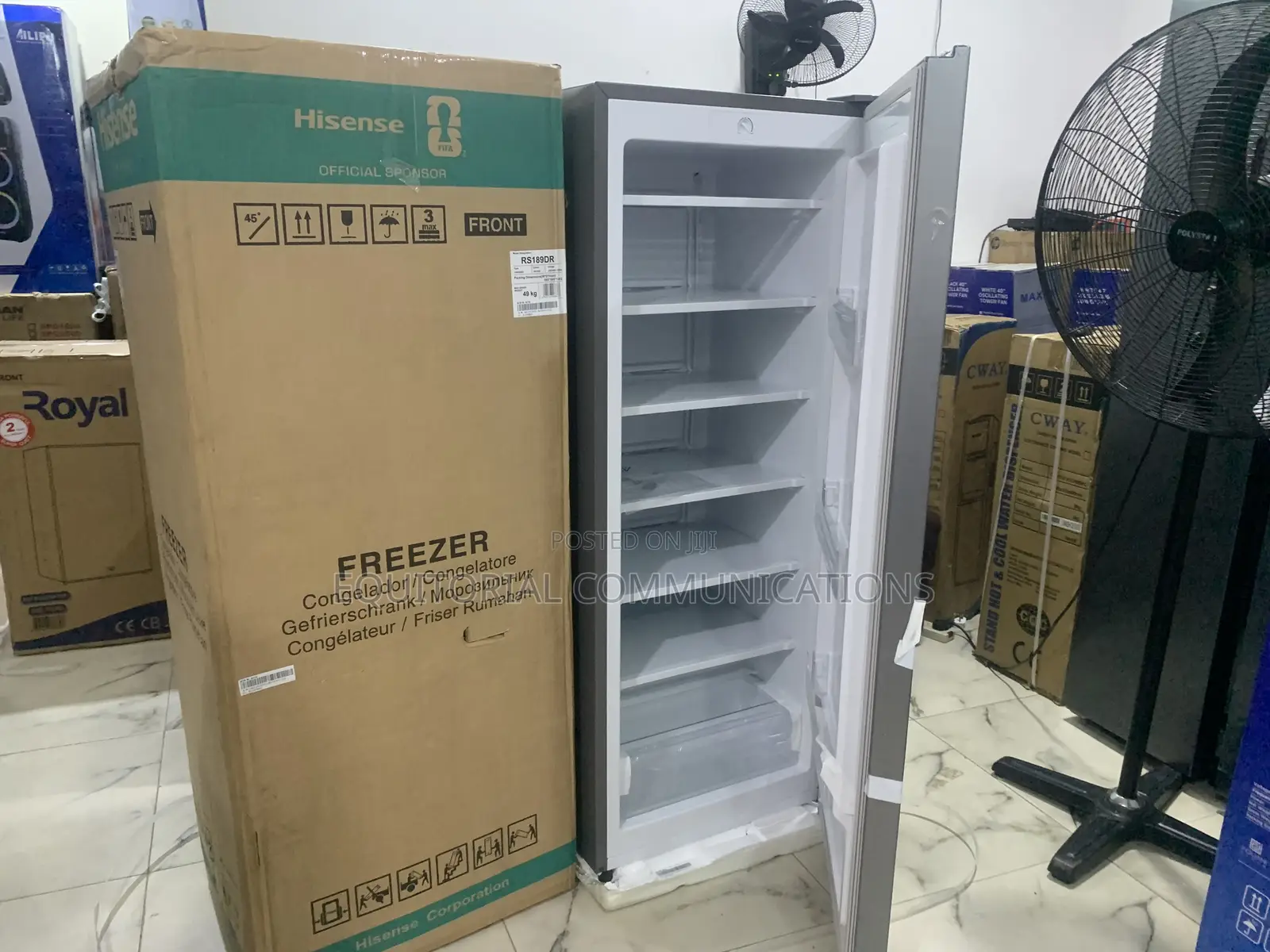 Hisense Rs189dr 190l Upright Freezer – Easy Organization