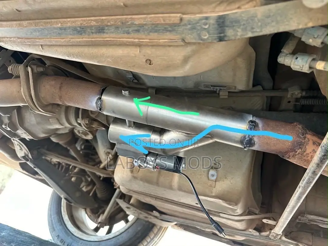 Silencer Exhaust Modification With Remote Control