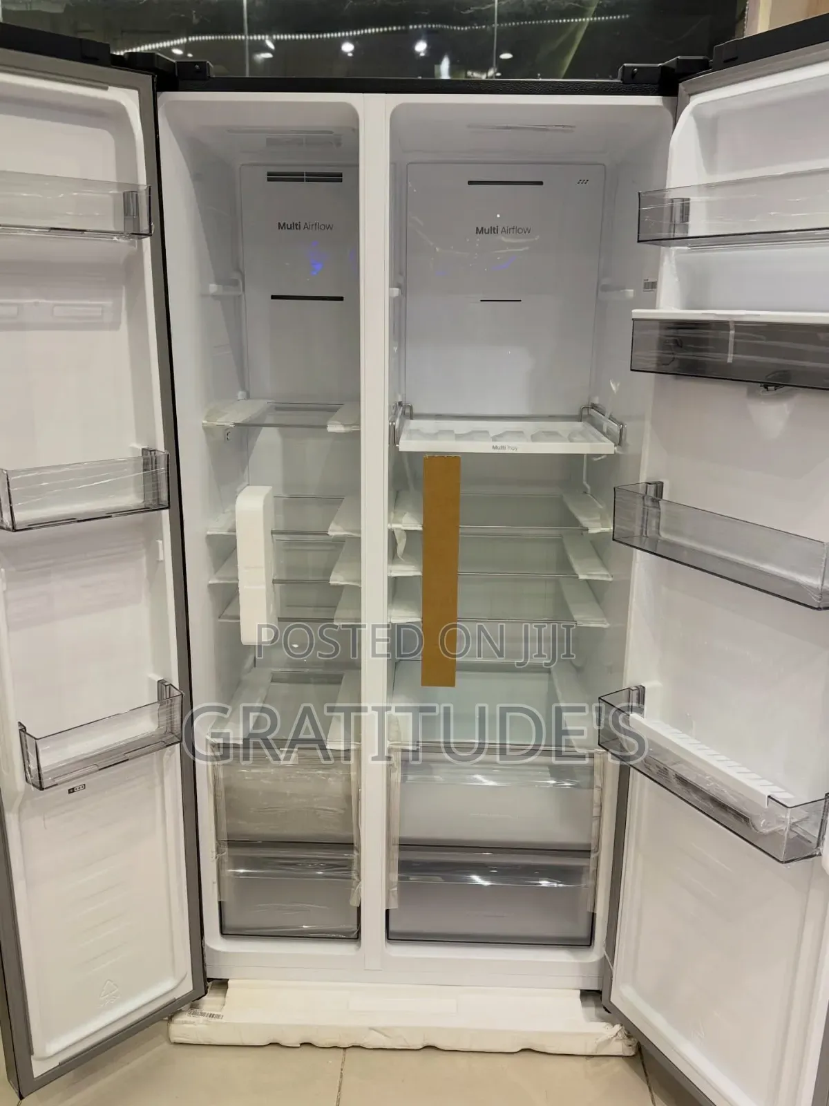 Hisense Black Mirror Door Refrigerator Inverter Technology 529l