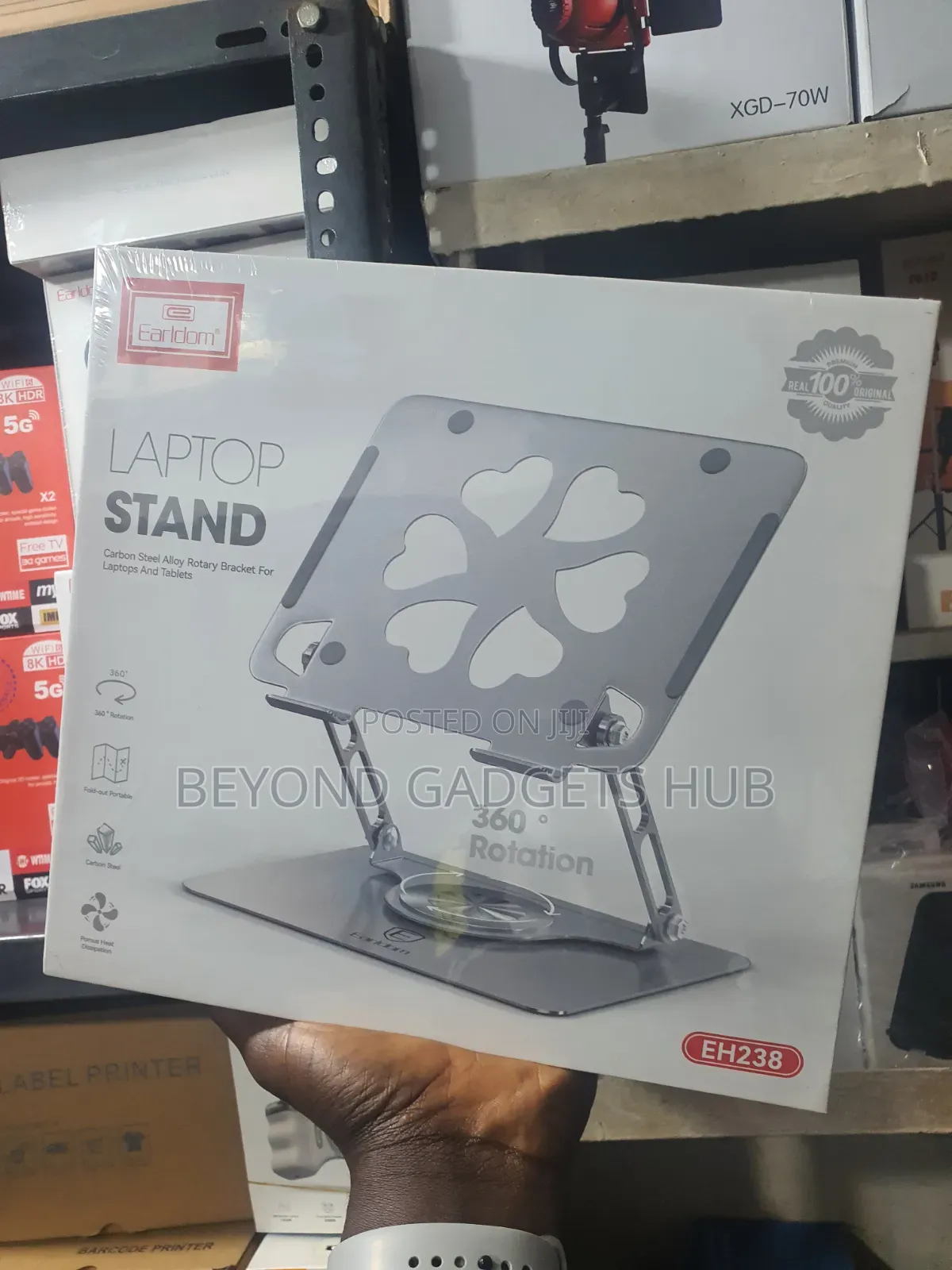 Earldom Eh238 360° Rotating Laptop Stand