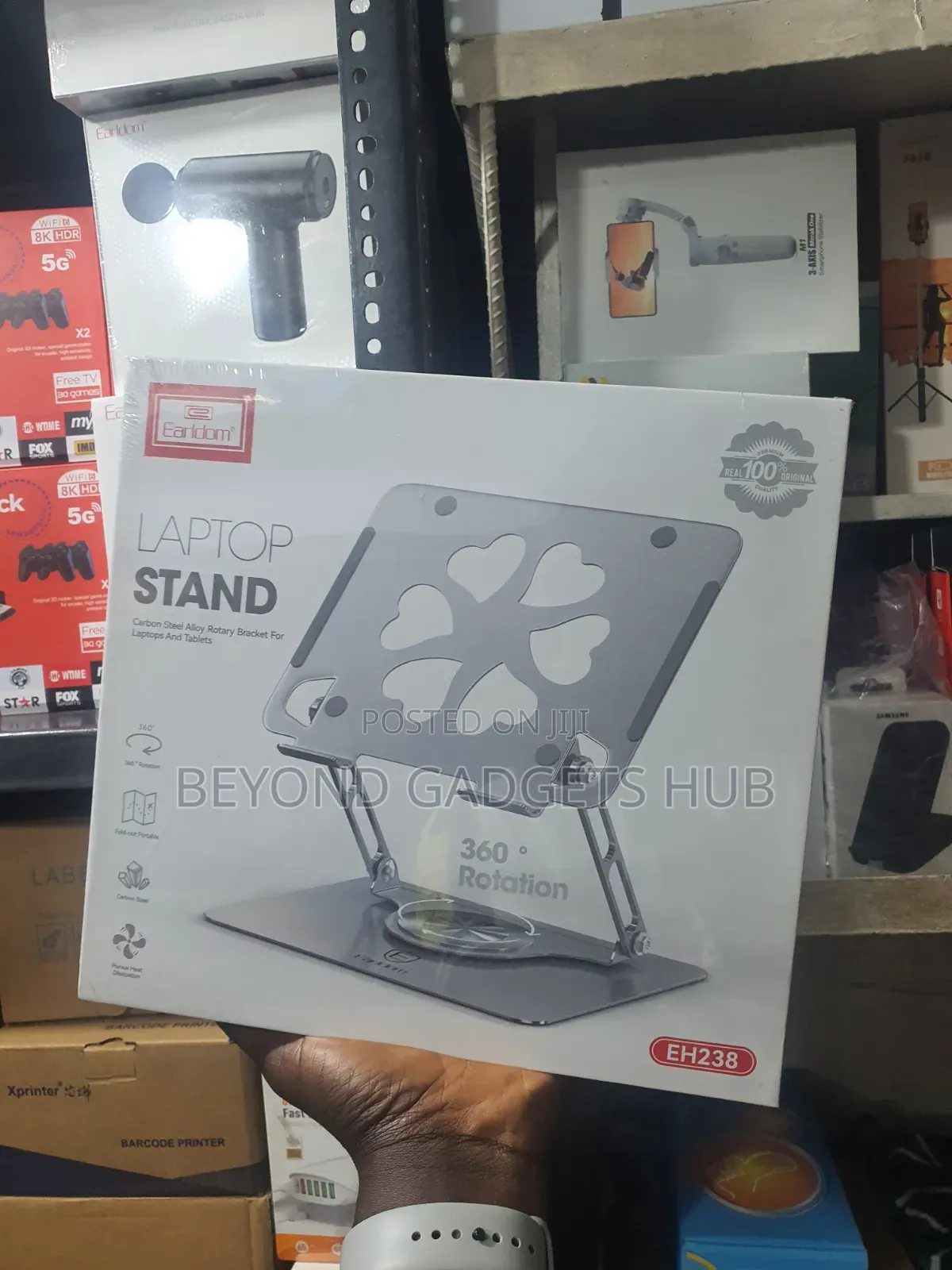 Earldom Eh238 360° Rotating Laptop Stand