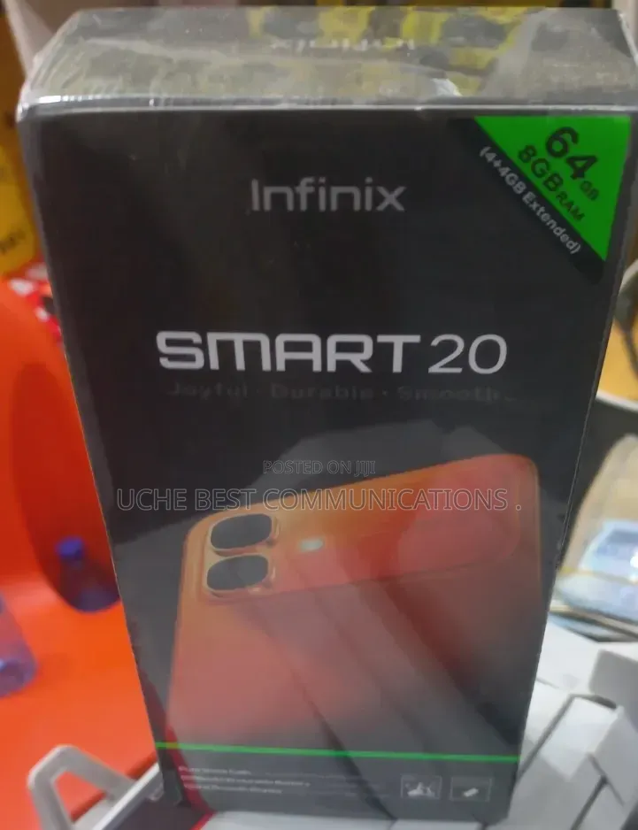 New Infinix Smart 20 64 GB Black