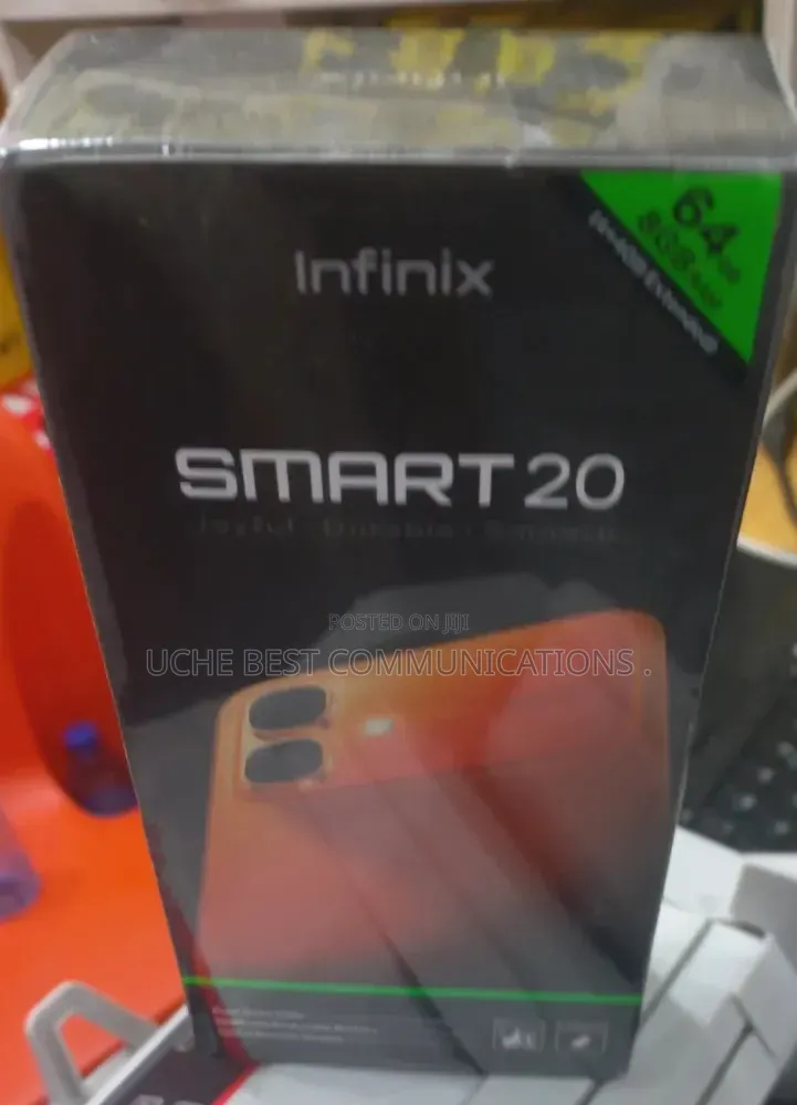 New Infinix Smart 20 64 GB Black