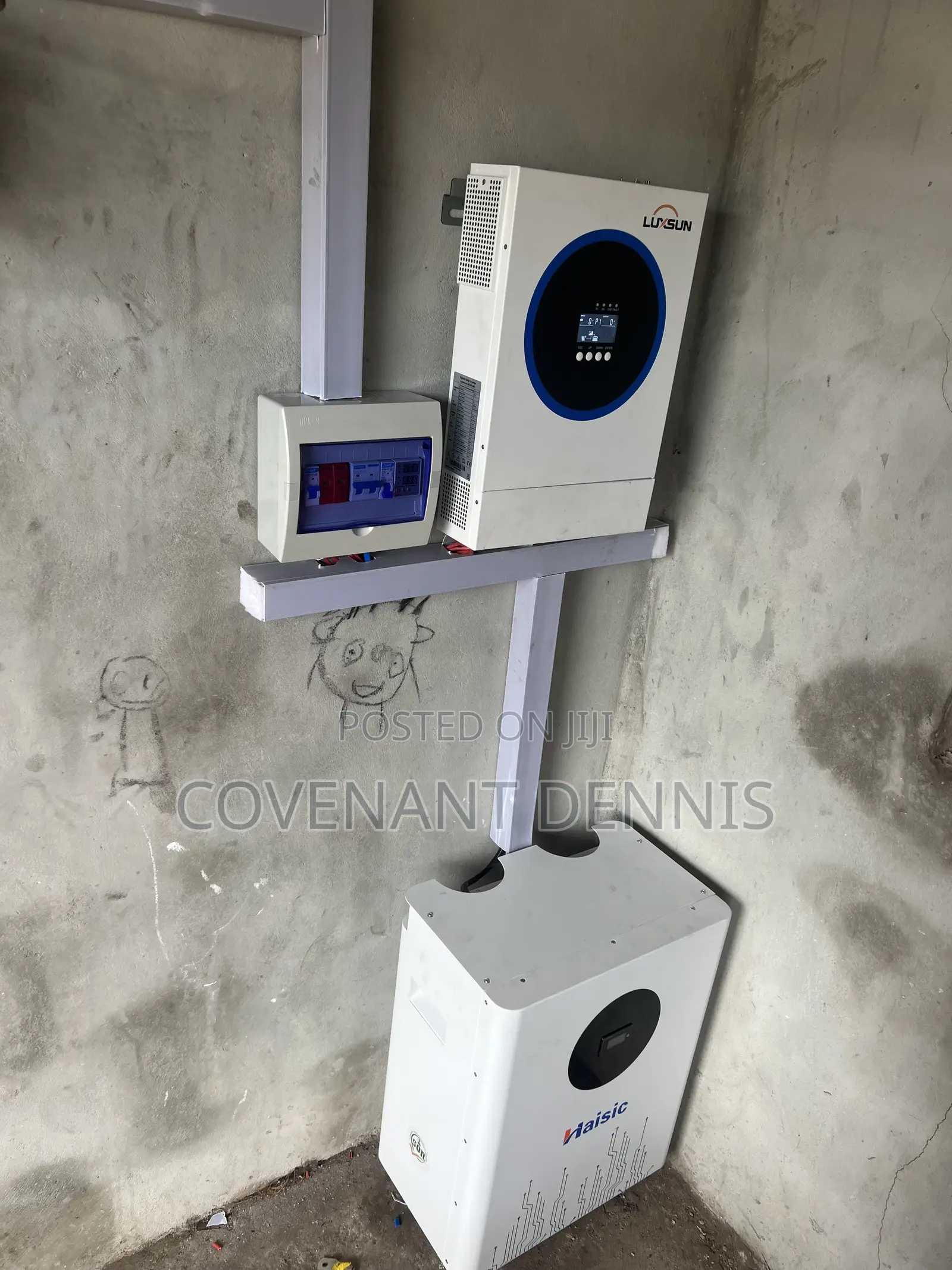 4.2kva Inverter With 8kwh Lithium Battery Full Set Up