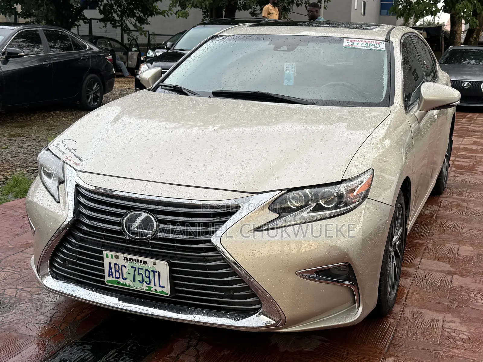 Lexus ES 2016 Gold