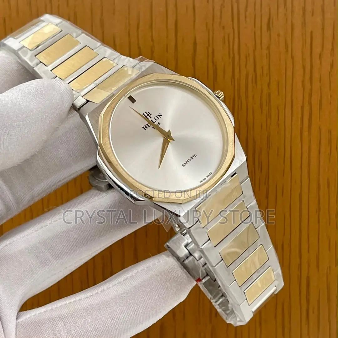 Hilson Quality Luxury Men Automatic Engine Wristwatch