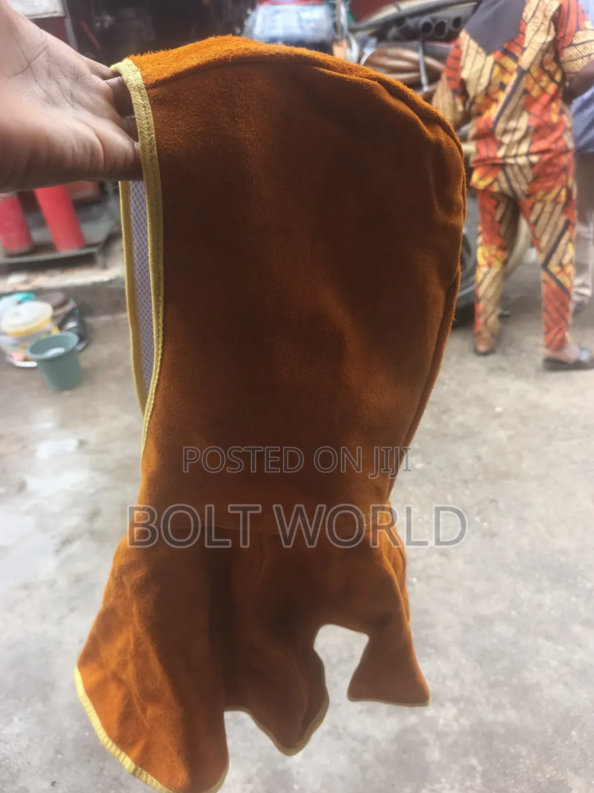 Welders Hood America Safety Leather