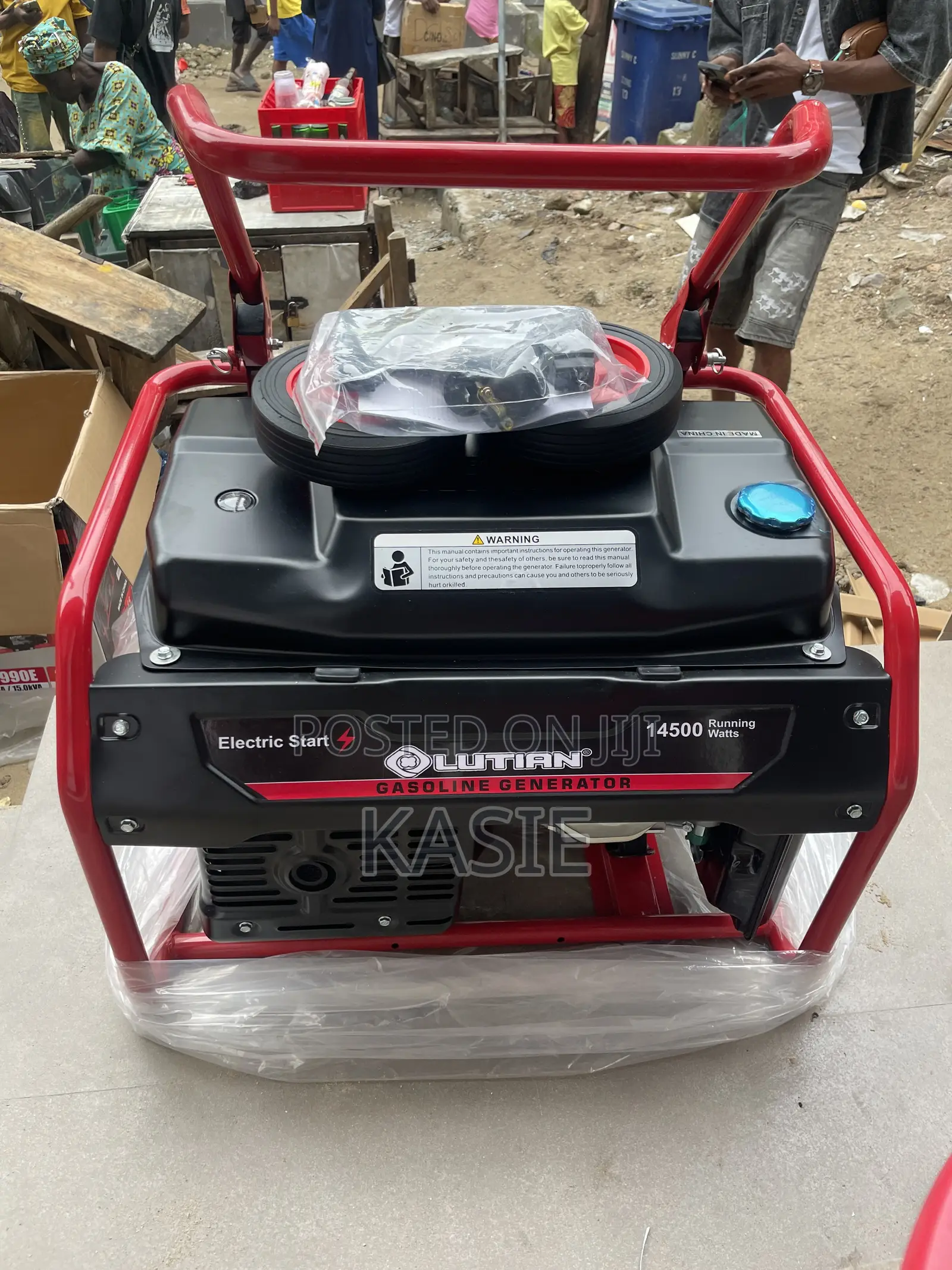 Lt12990er 15kva Lutian Petrol Remote Control and Key Start Generator