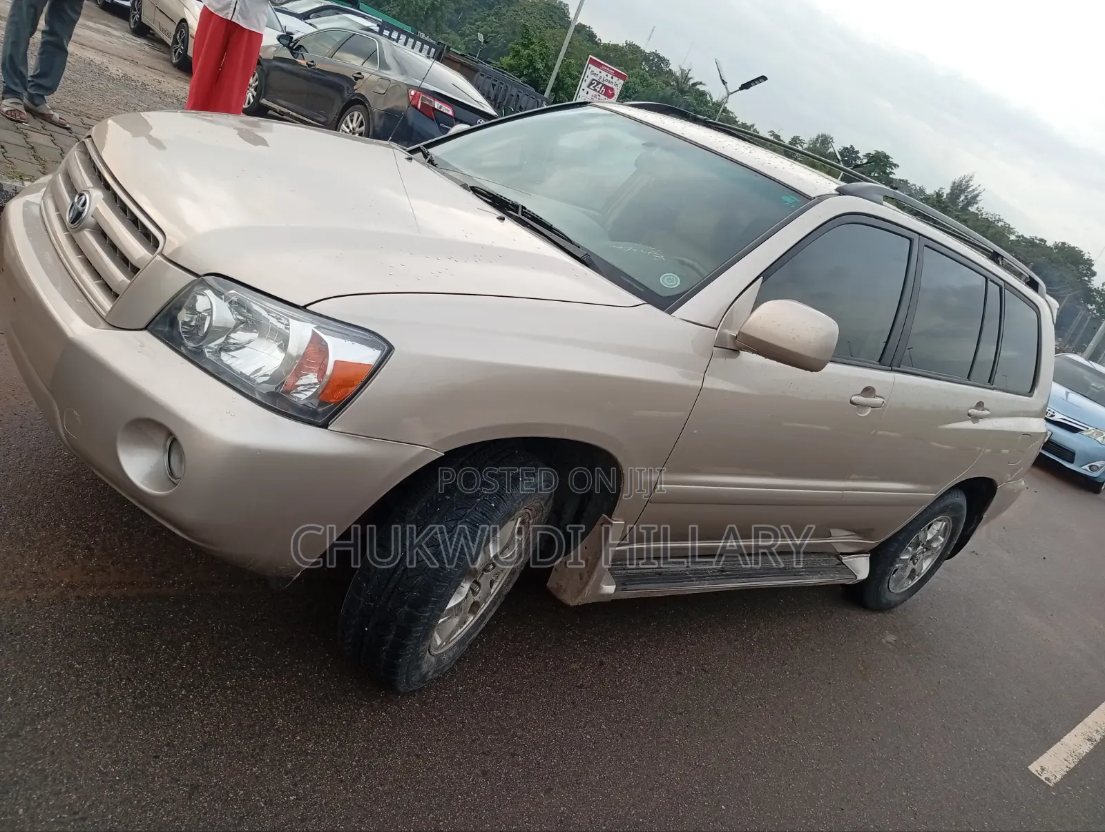 Toyota Highlander 2006 Gold