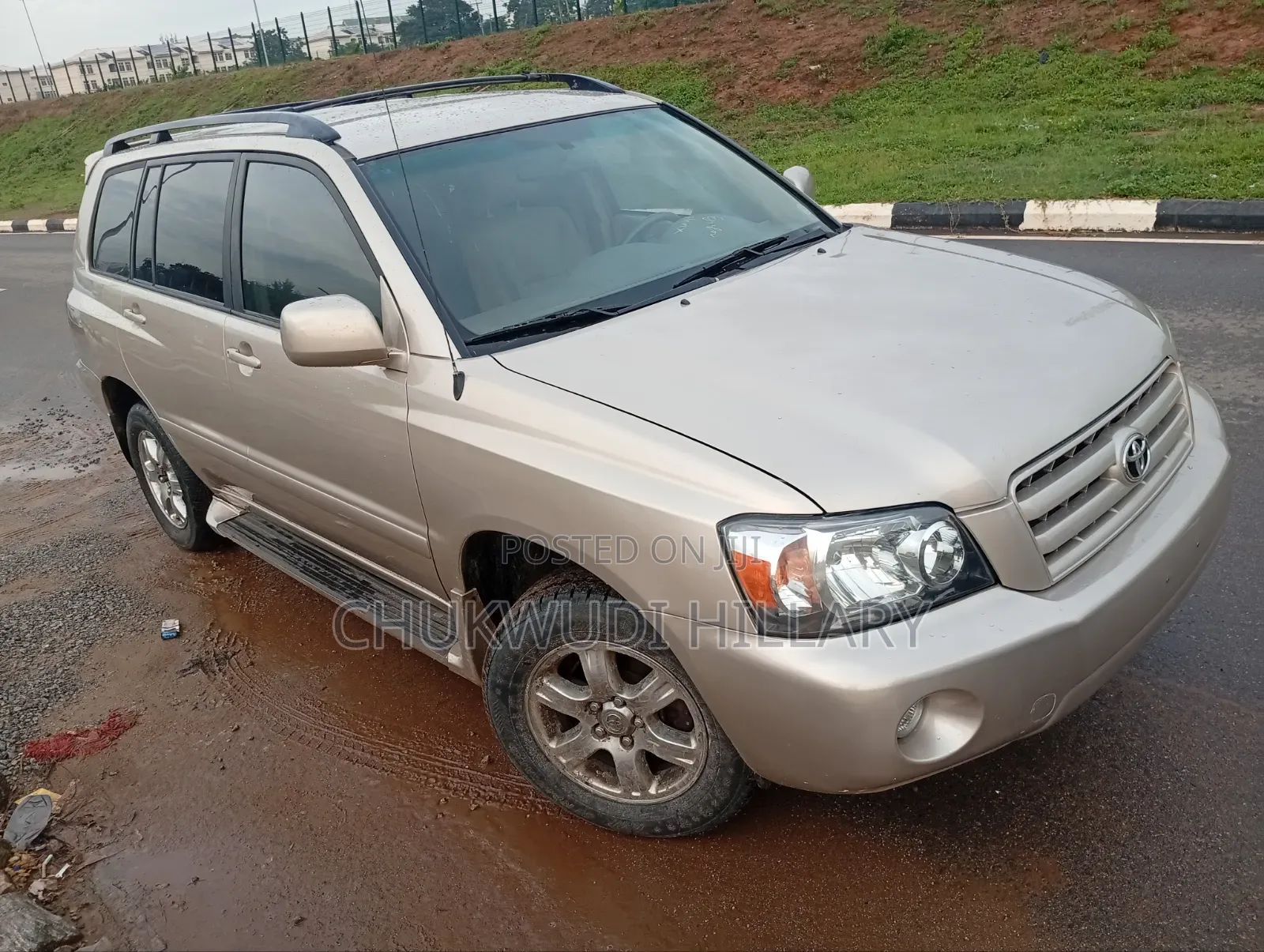 Toyota Highlander 2006 Gold