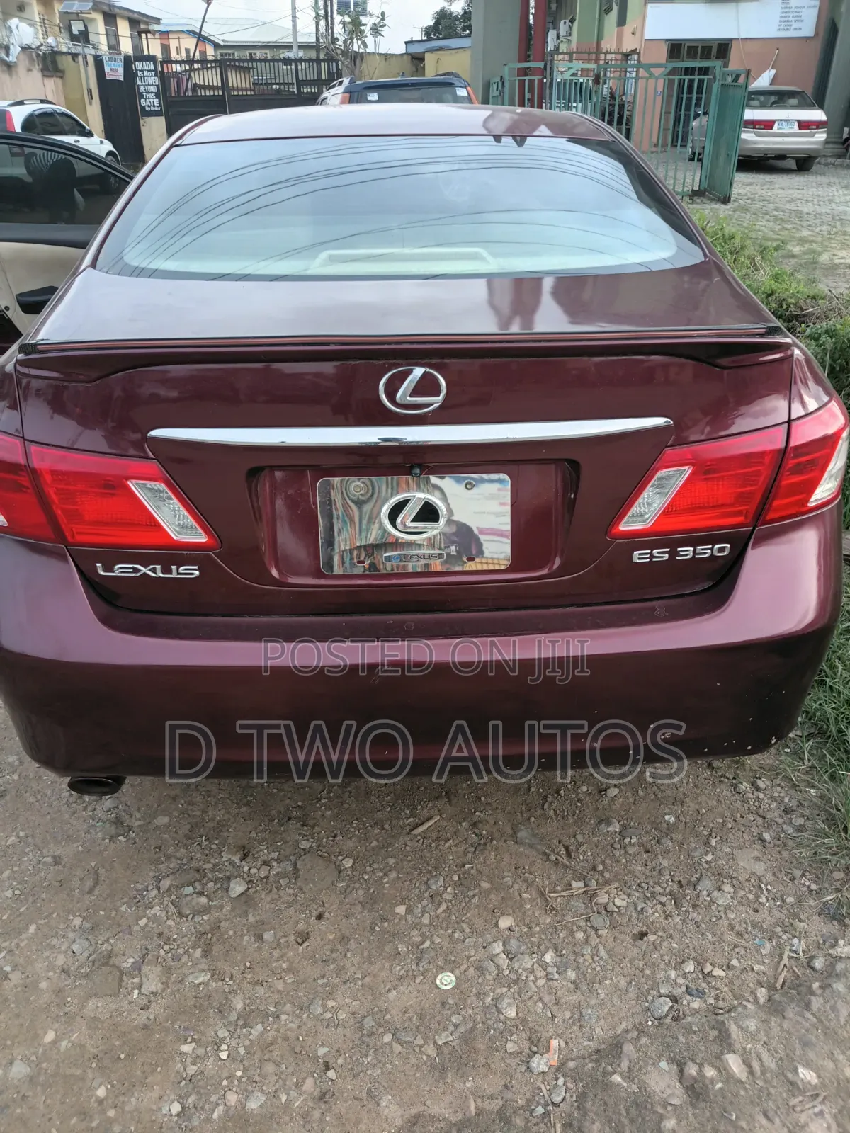 Lexus ES 350 2008 Red