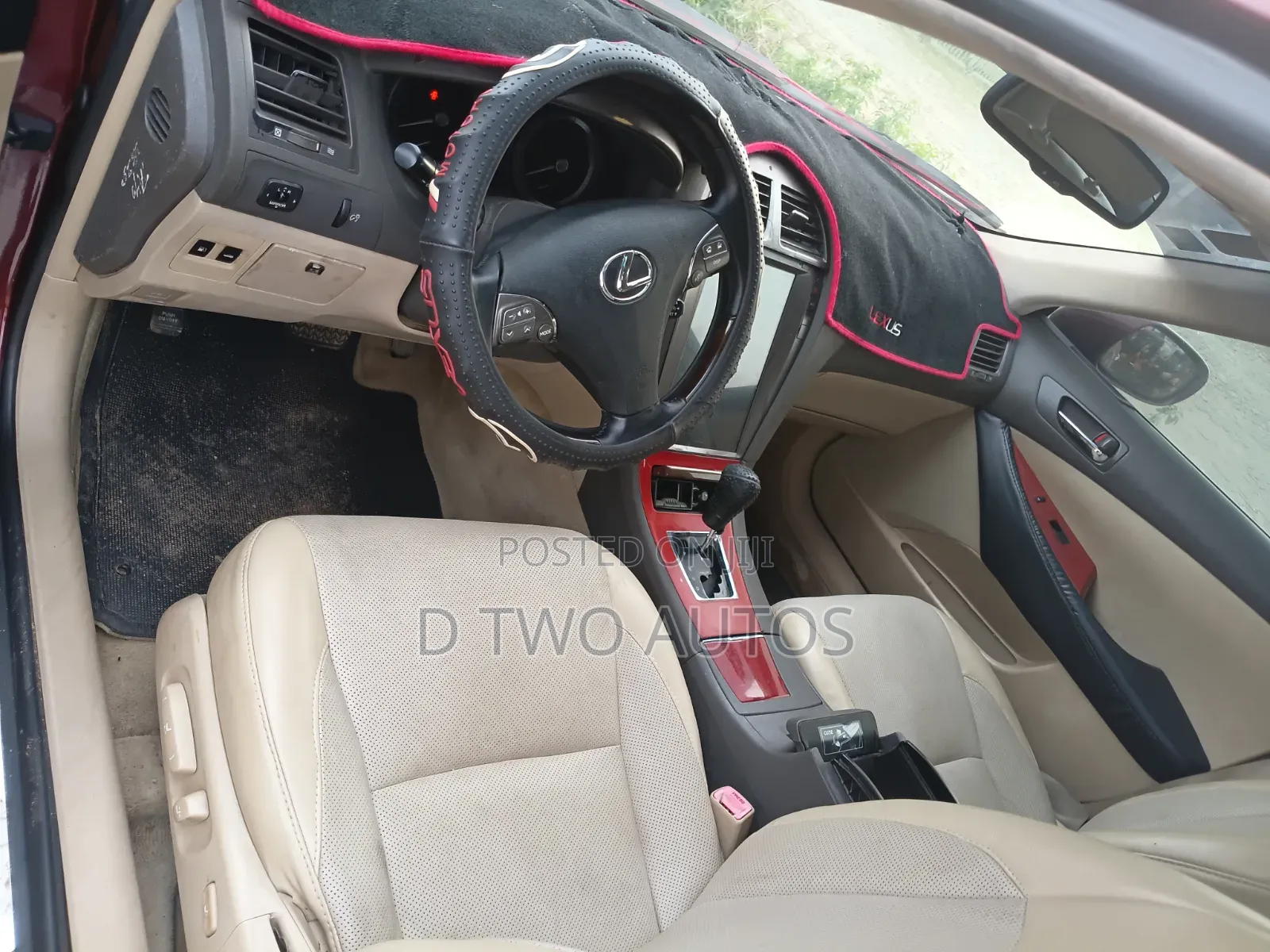 Lexus ES 350 2008 Red