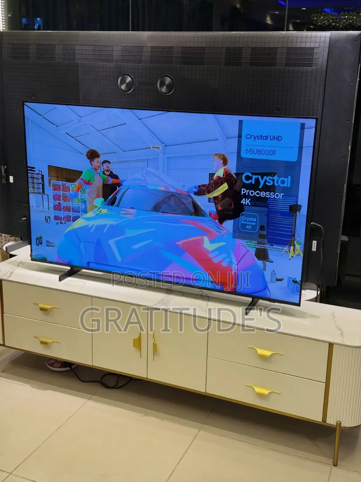 Samsung 65” Uhd Ai Smart Tv With Alexa 65u8000f