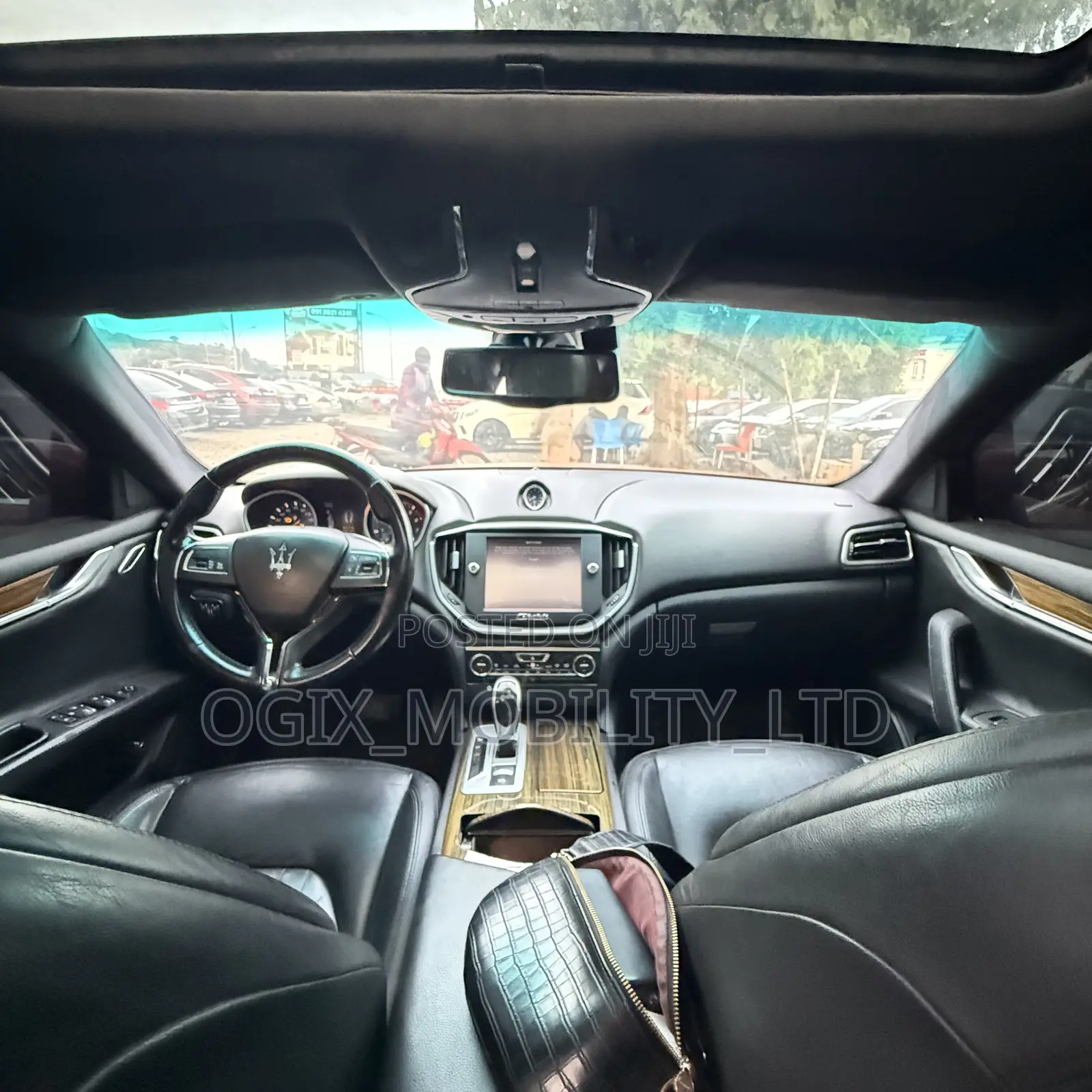 Maserati Ghibli 2015 Red