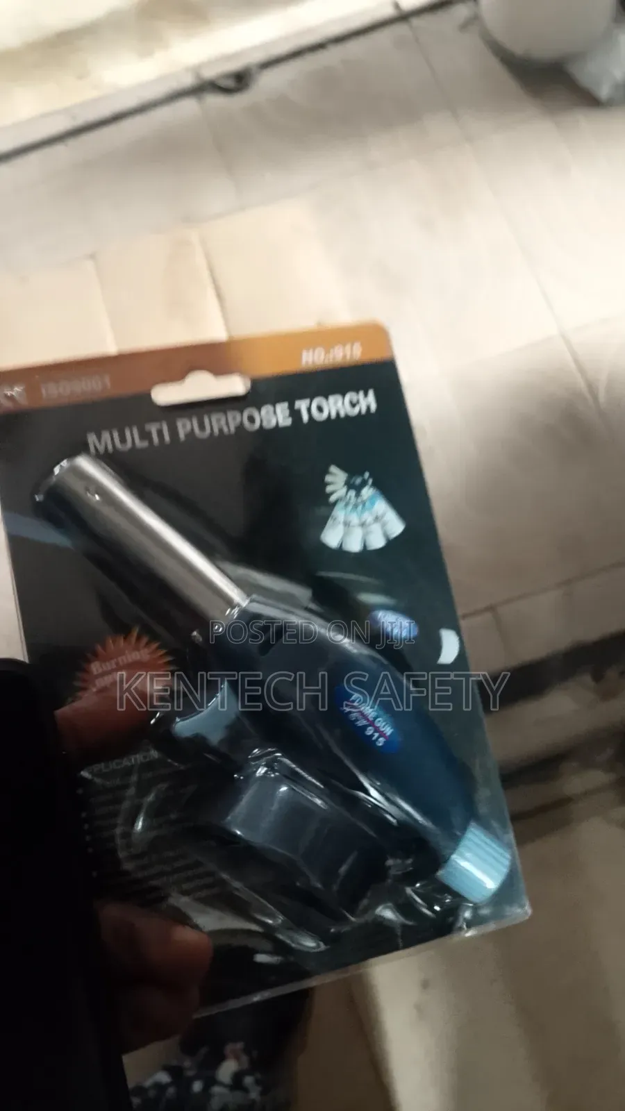 Multi Purpose Touch And Gas Igniter Gun And Gas