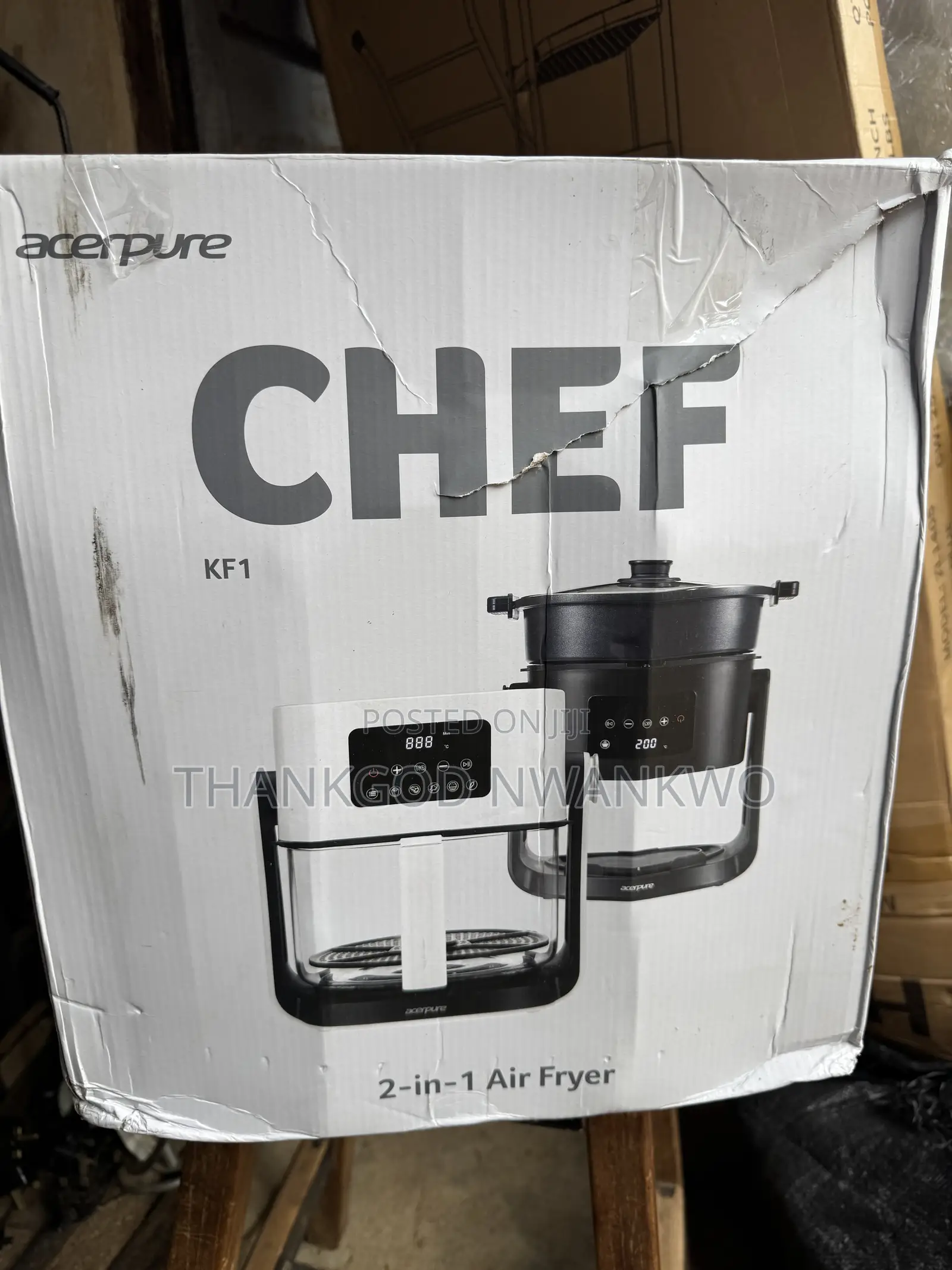 Acerpure Chef 2-in-1 Flip Air Fryer