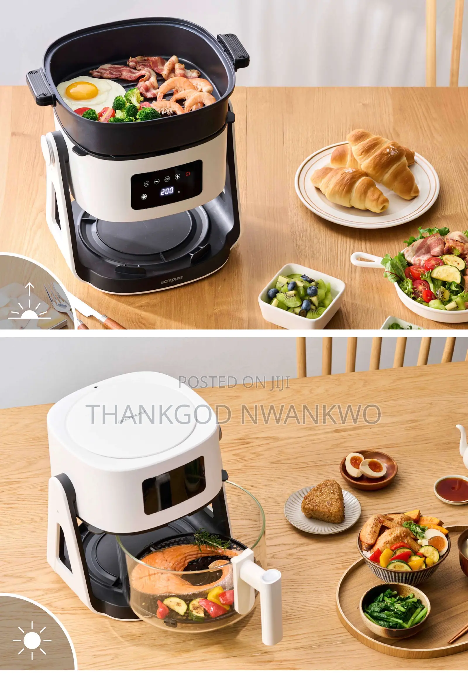Acerpure Chef 2-in-1 Flip Air Fryer