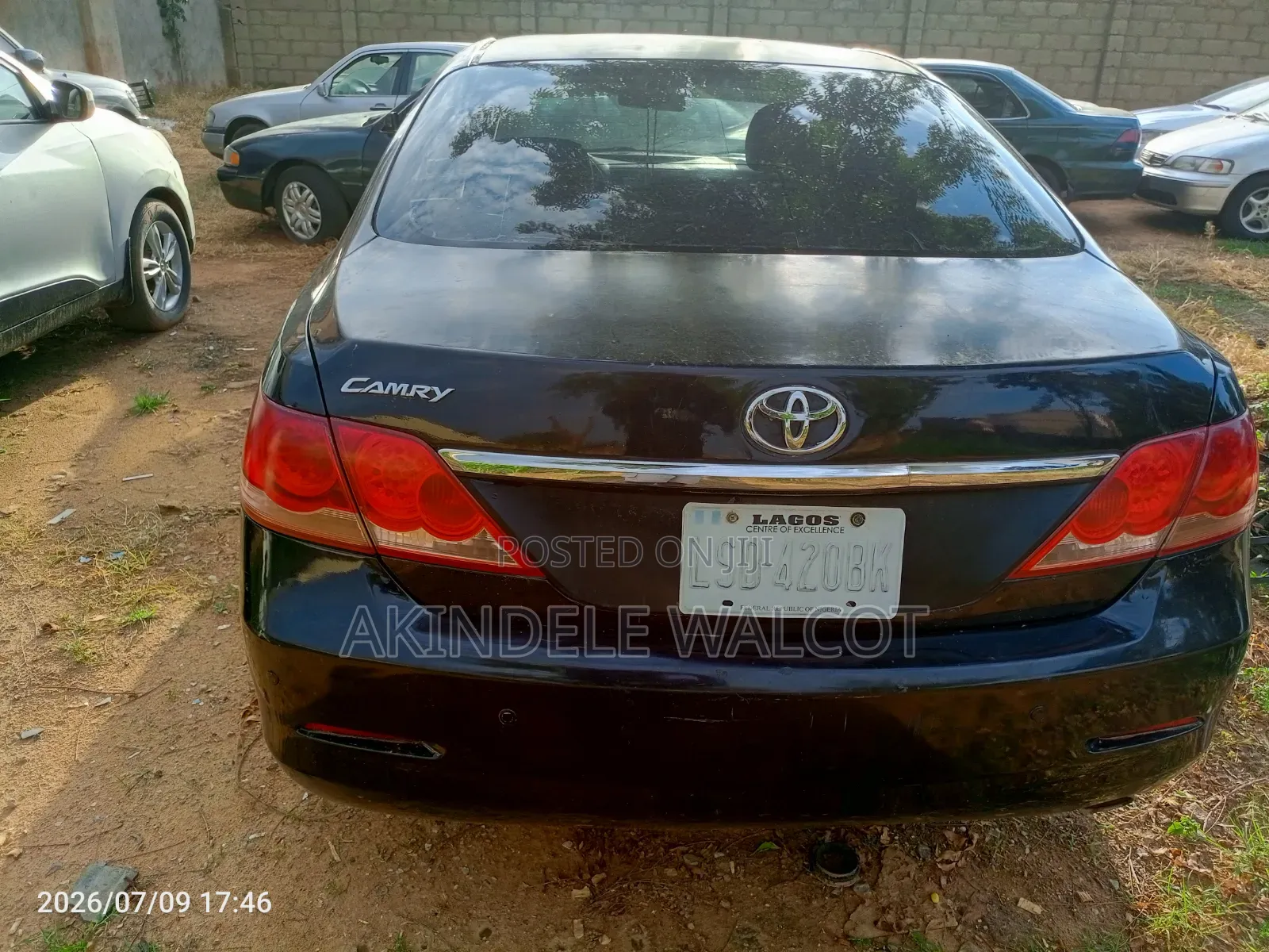 Toyota Camry 2004 Black